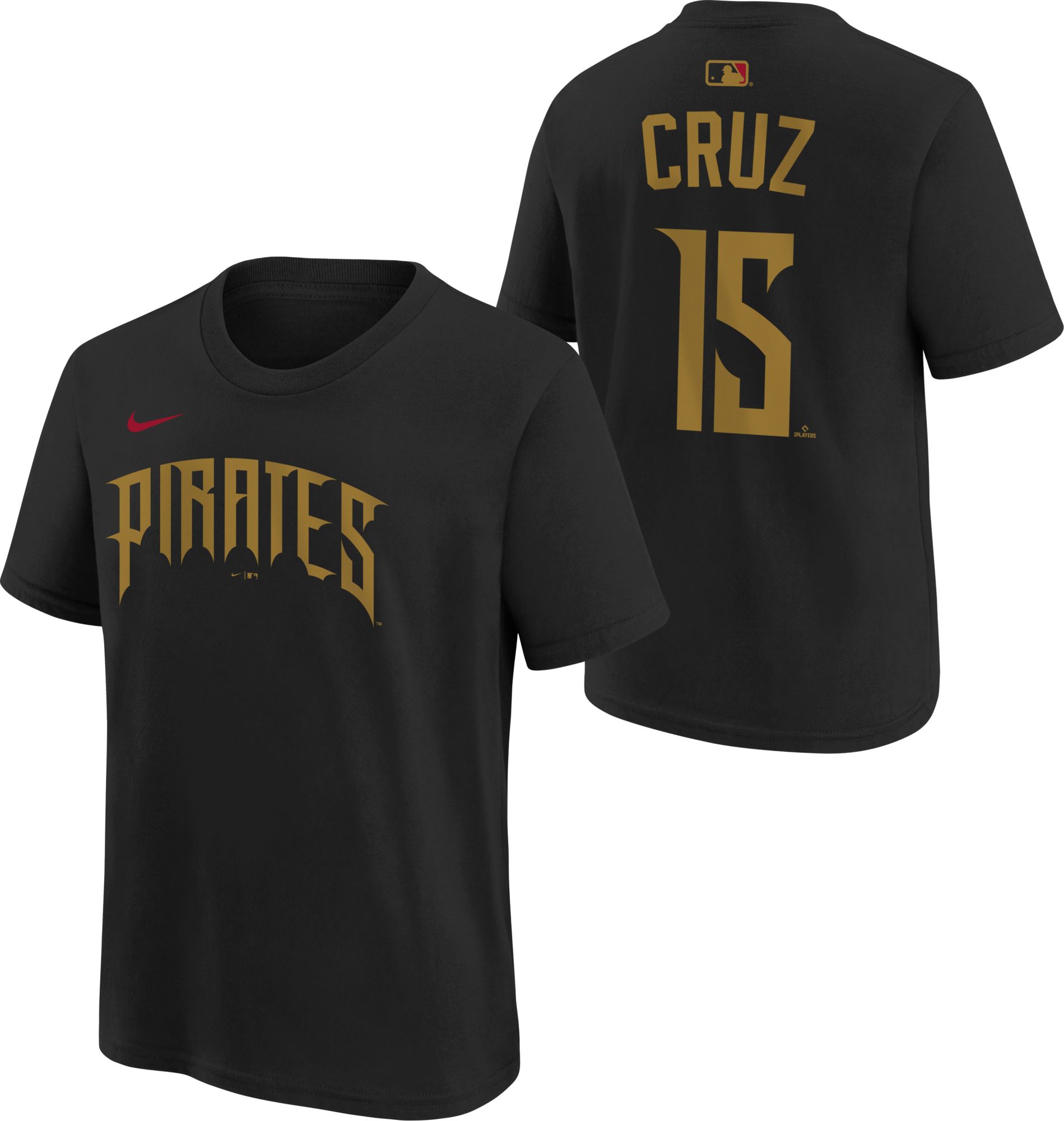 Nike Youth Pittsburgh Pirates 2026 City Connect Oneil Cruz #15 T-Shirt