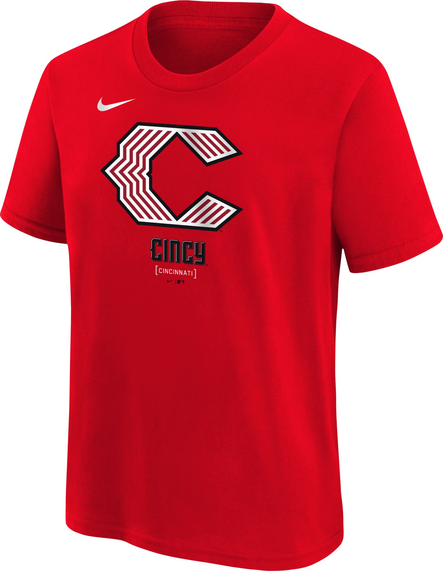 Nike Youth Cincinnati Reds 2026 City Connect Logo T-Shirt