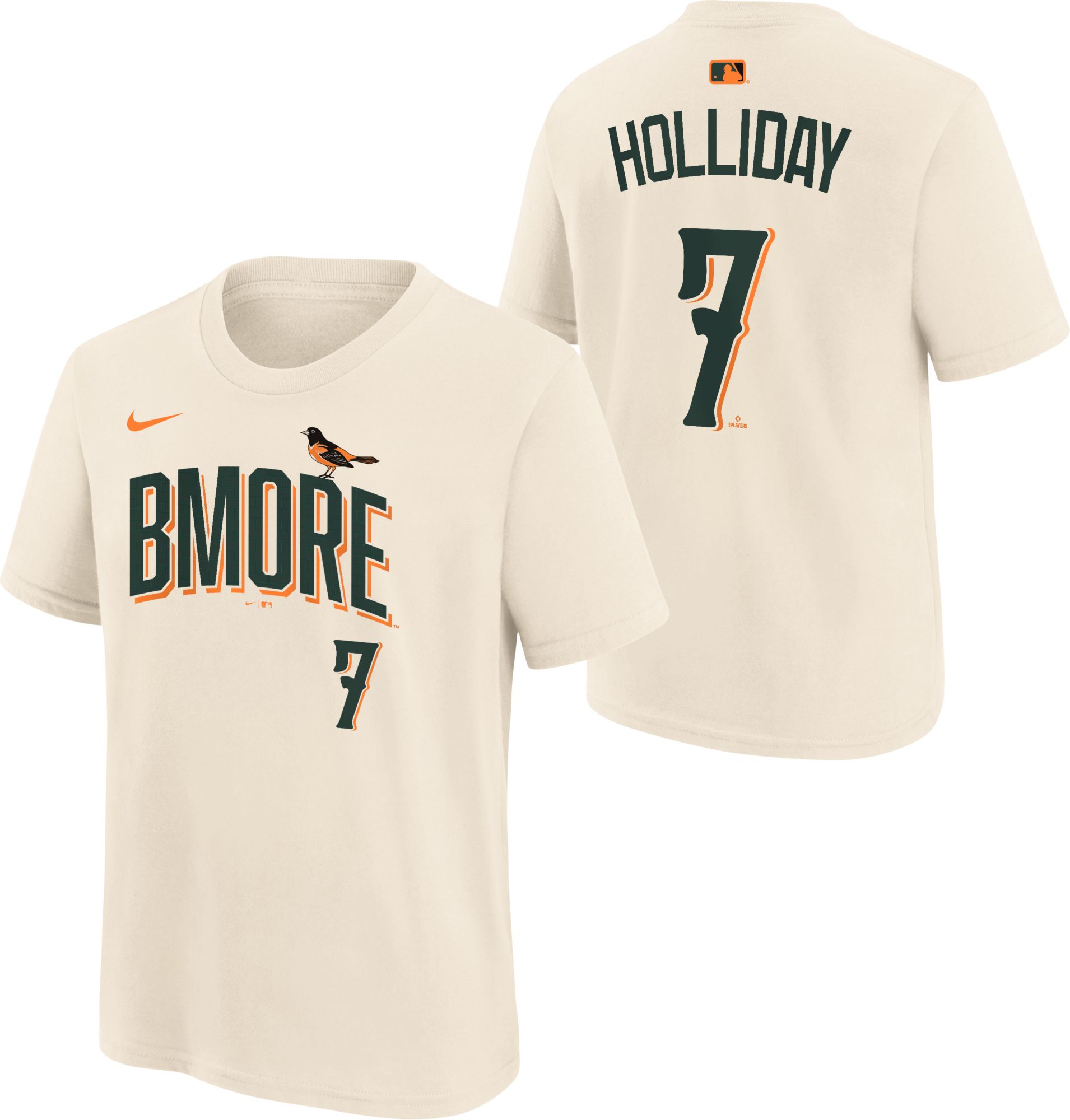 Nike Youth Baltimore Orioles Jackson Holliday #7 2026 City Connect T-Shirt