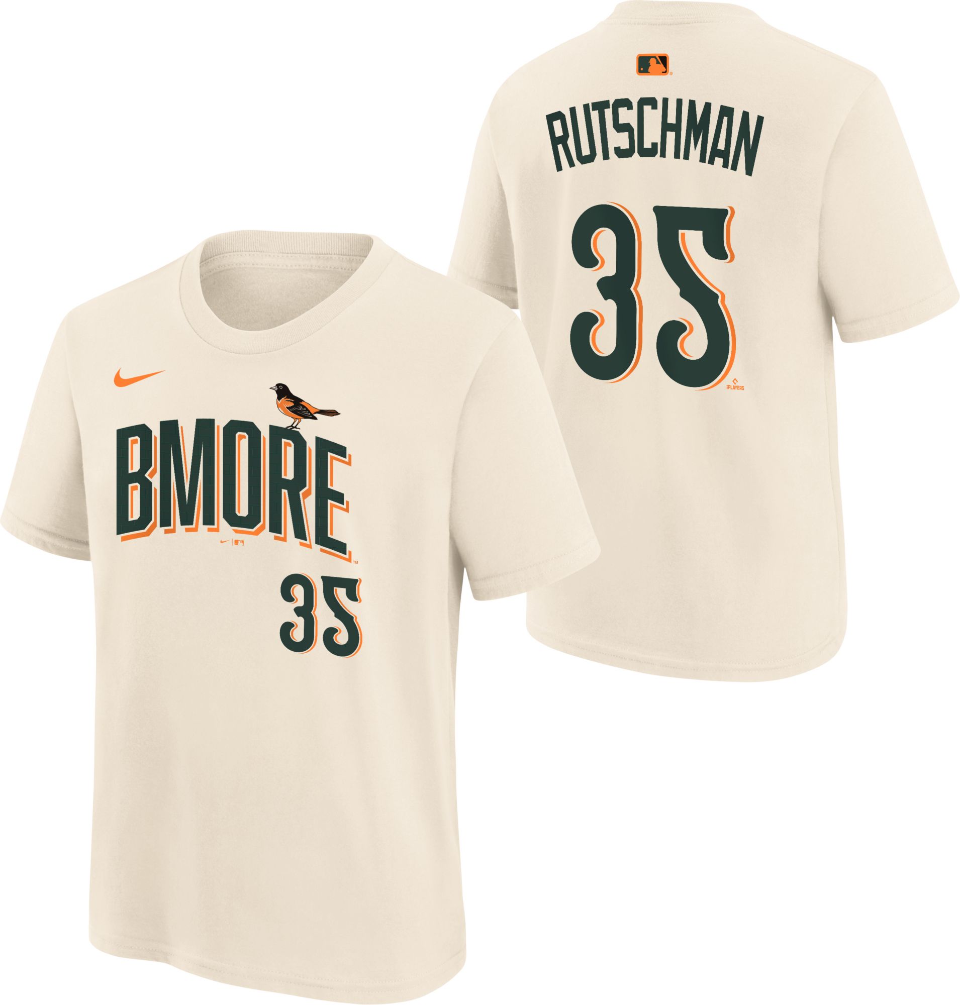 Nike Youth Baltimore Orioles Adley Rutschman #35 2026 City Connect T-Shirt