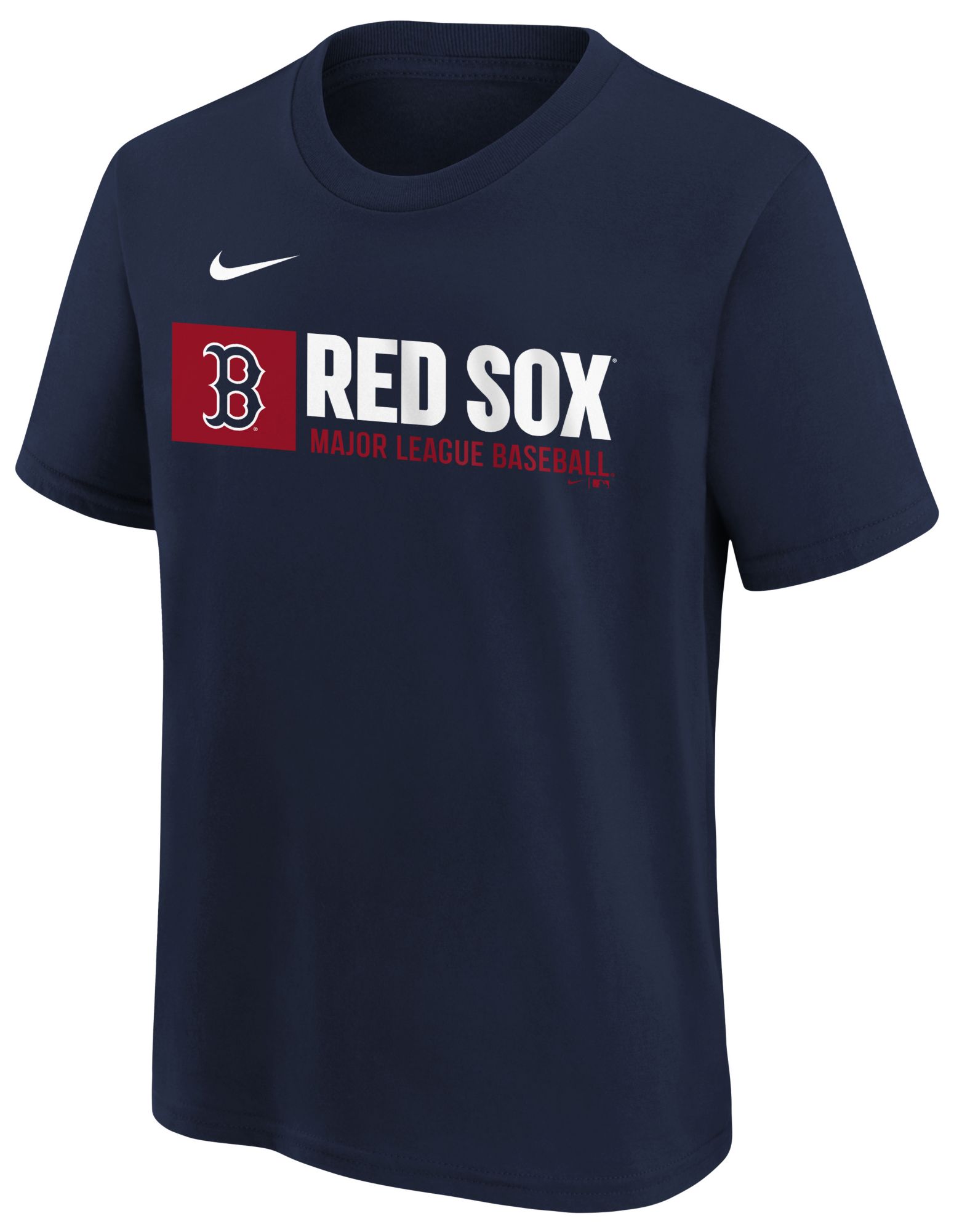 Nike Youth Boston Red Sox Navy Logo T-Shirt