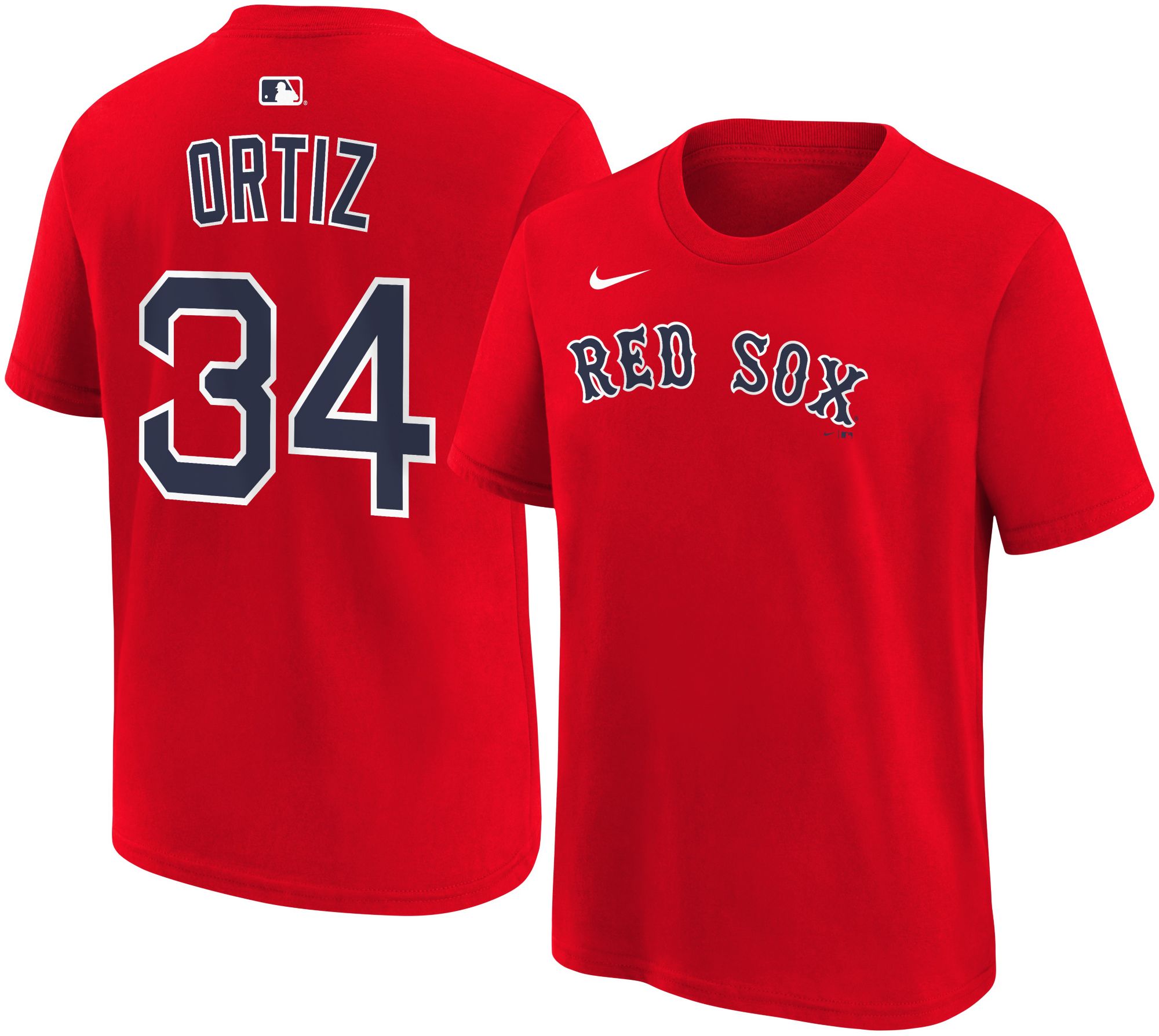 Nike Youth Boston Red Sox David Ortiz #34 Red Home T-Shirt