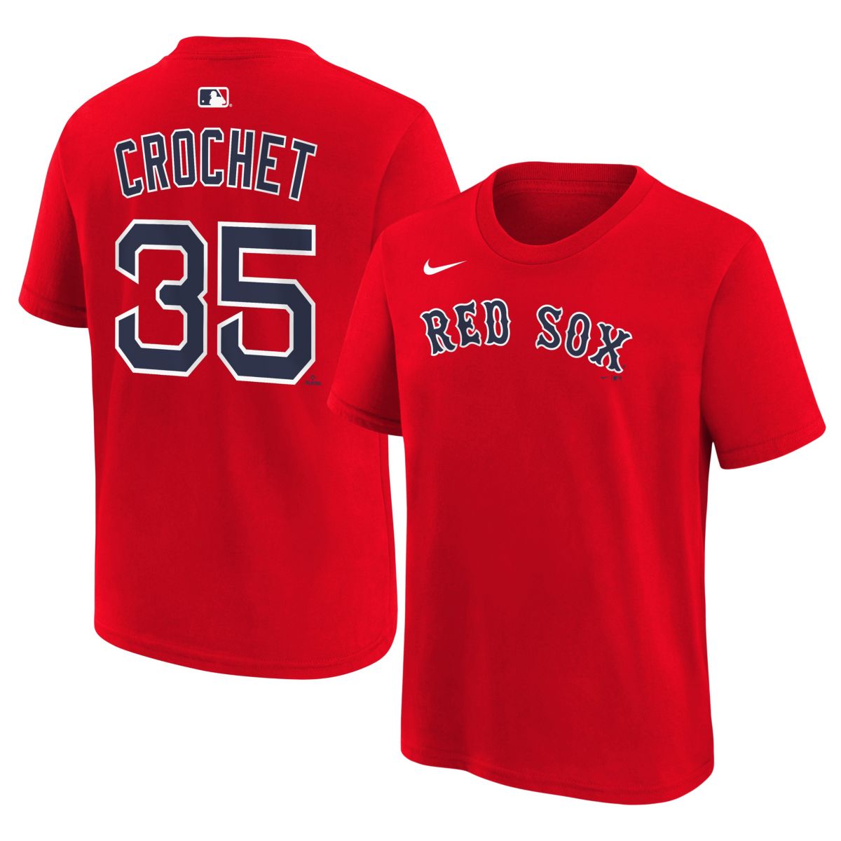 Nike Youth Boston Red Sox Garrett Crochet #35 Alternate Jersey