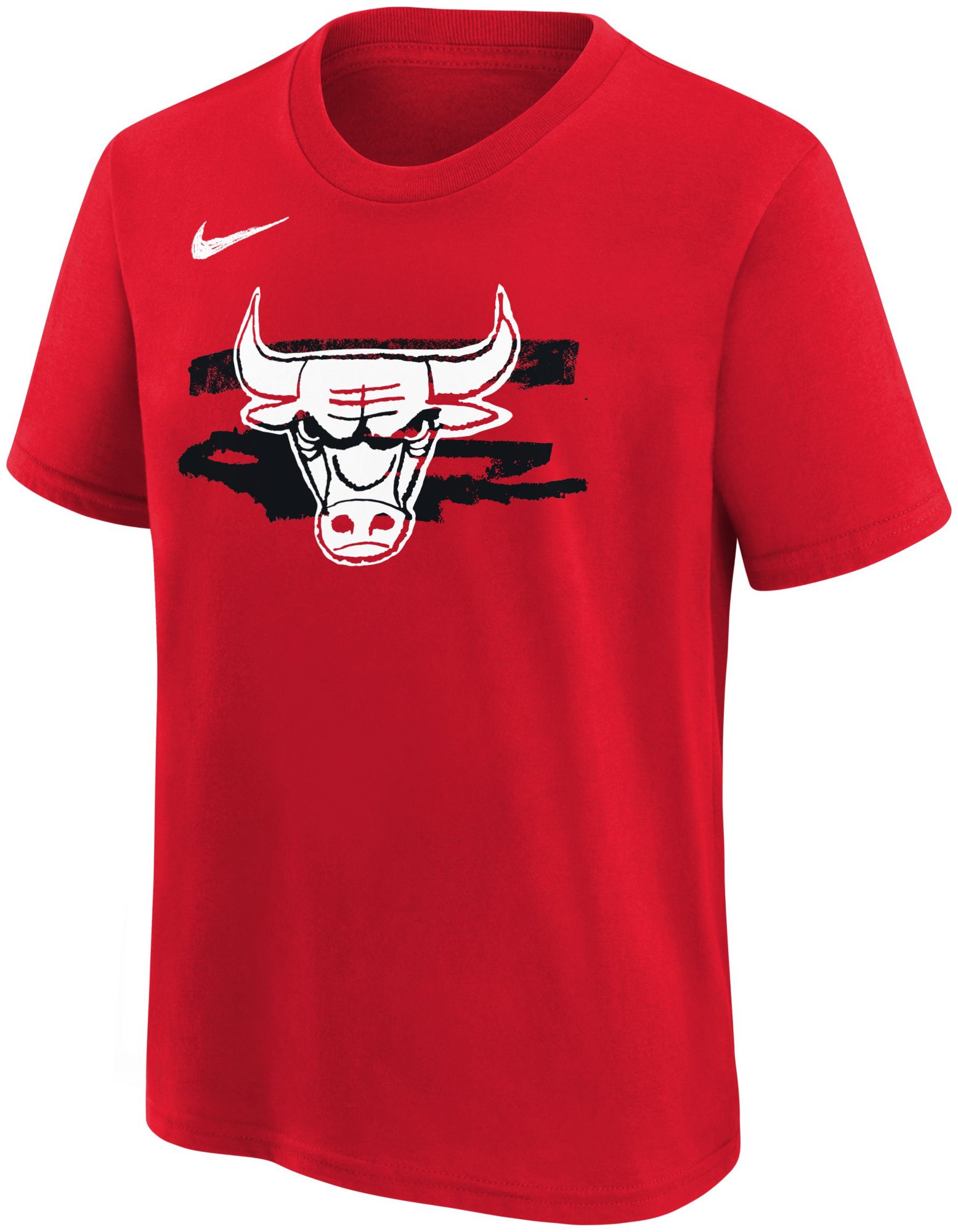 Nike Youth Chicago Bulls Red Graphic T-Shirt