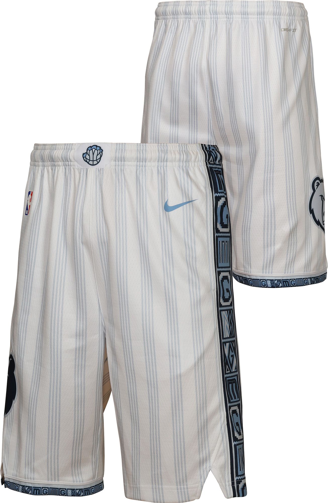 Nike Youth 2025-26 City Edition Memphis Grizzlies Swingman Shorts
