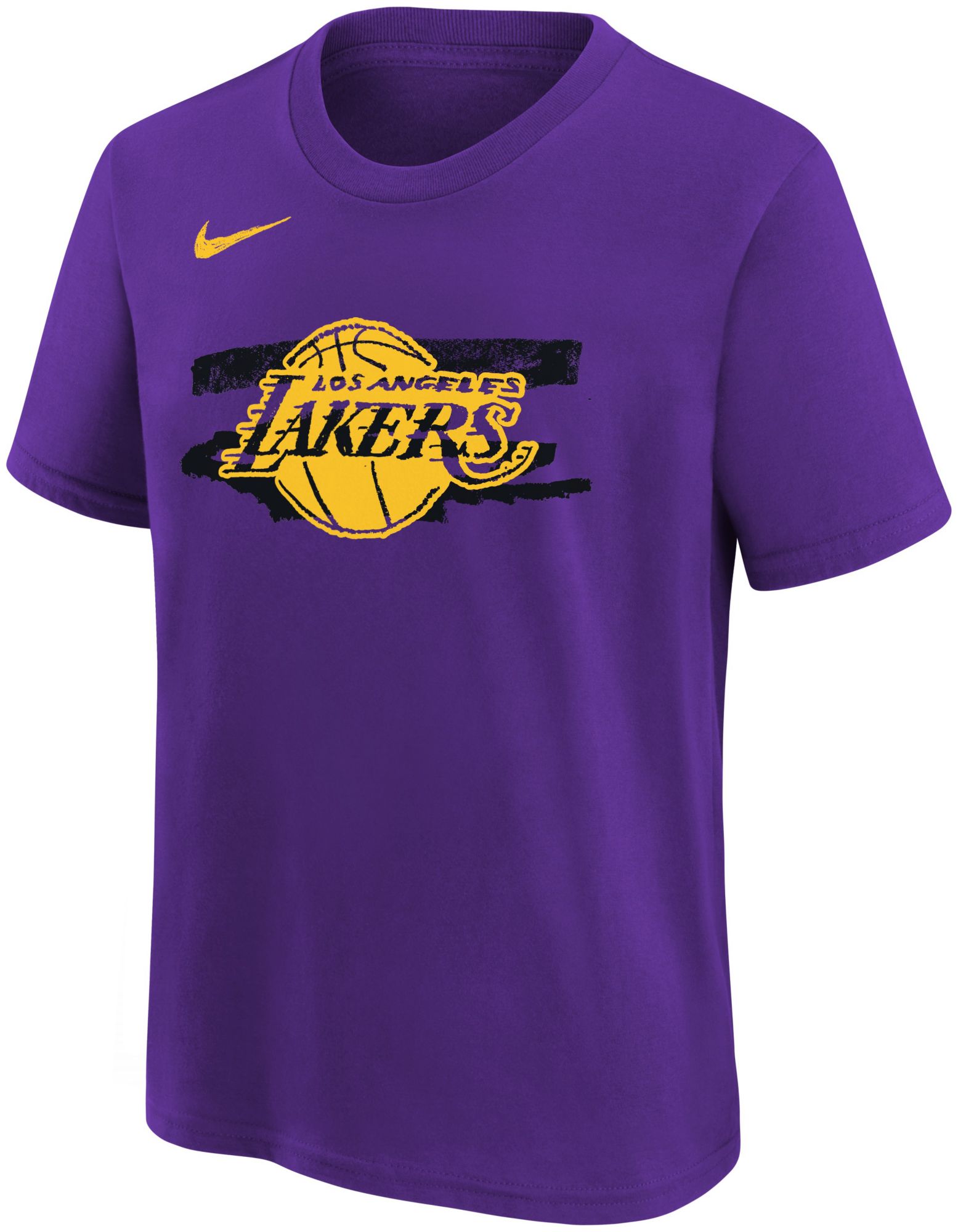 Nike Youth Los Angeles Lakers Purple Graphic T-Shirt