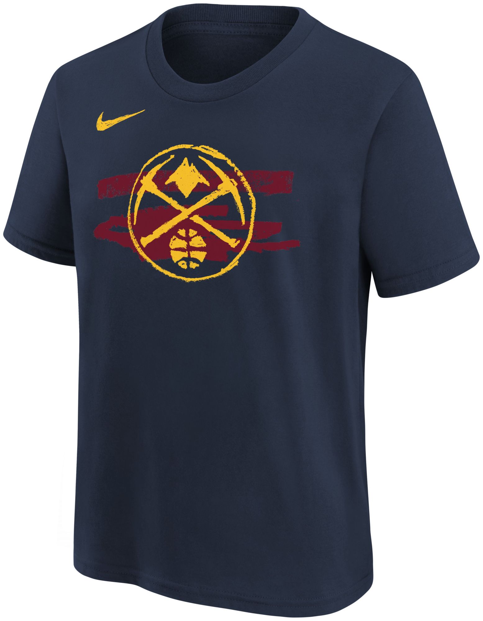 Nike Youth Denver Nuggets Navy Graphic T-Shirt