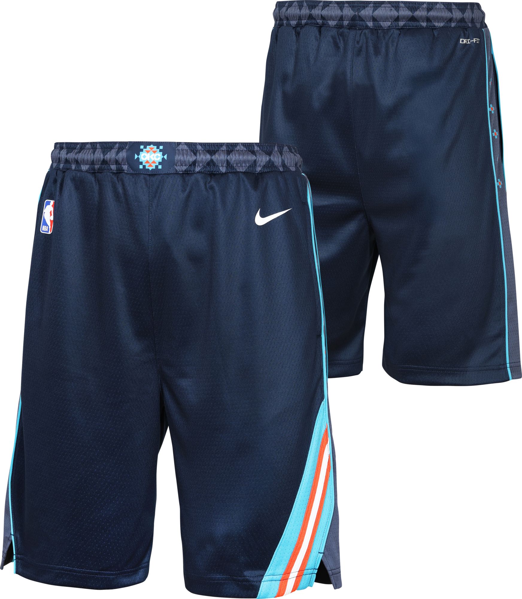 Nike Youth 2025-26 City Edition Oklahoma City Thunder Swingman Shorts