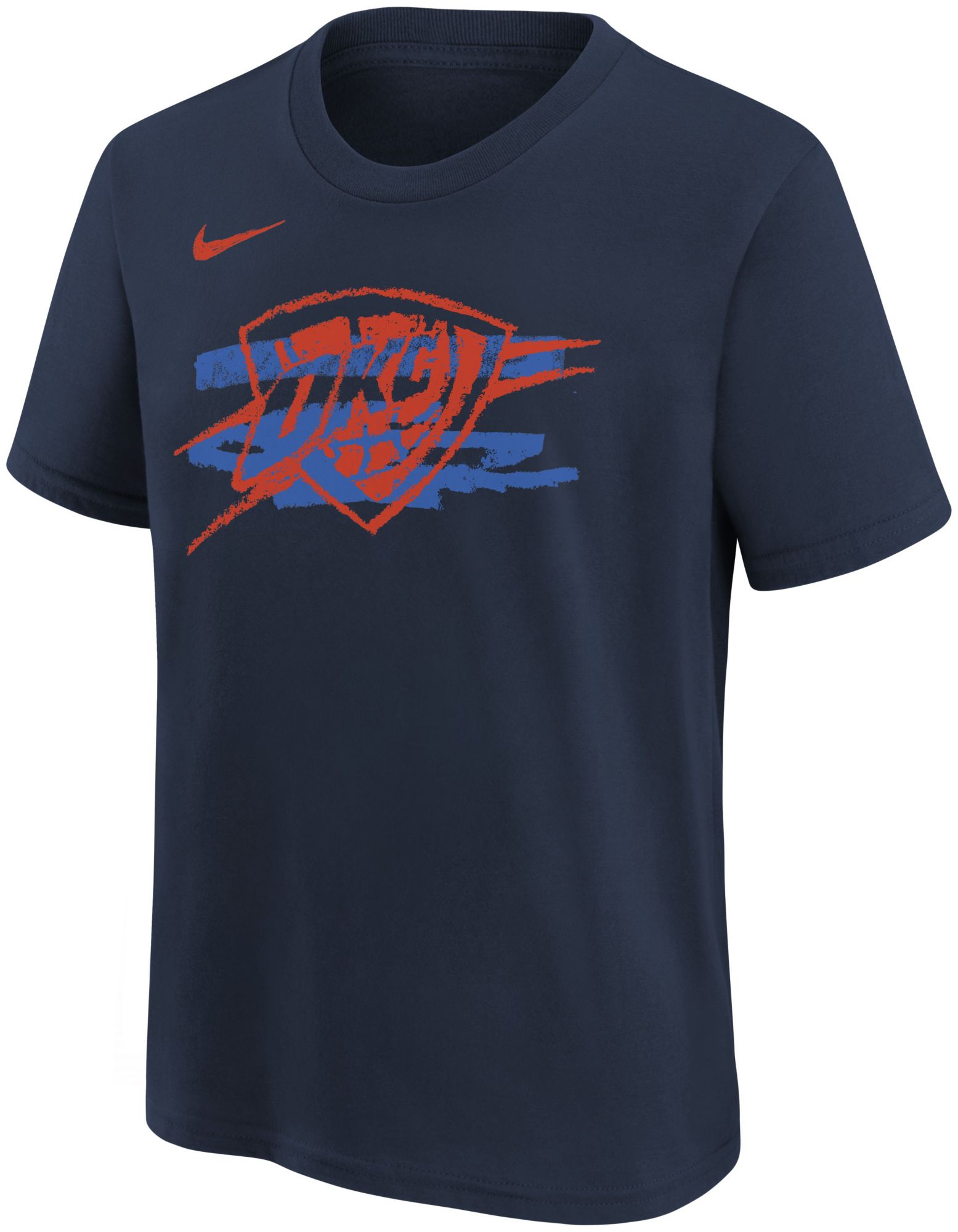 Nike Youth Oklahoma City Thunder Navy Graphic T-Shirt