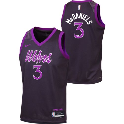 Nike Youth 2025-26 City Edition Minnesota Timberwolves Naz Reid
