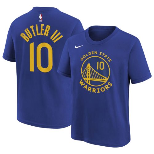 Nike Youth Golden State Warriors Stephen Curry #30 Blue T-Shirt