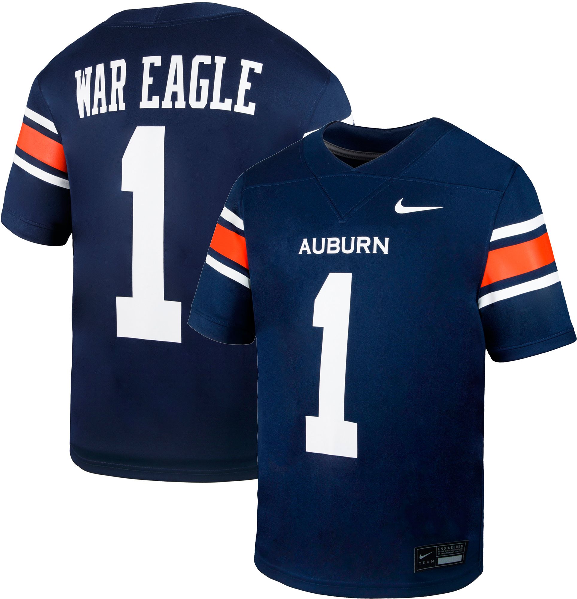 Nike Youth Auburn Tigers Navy Replica Home Football Jersey