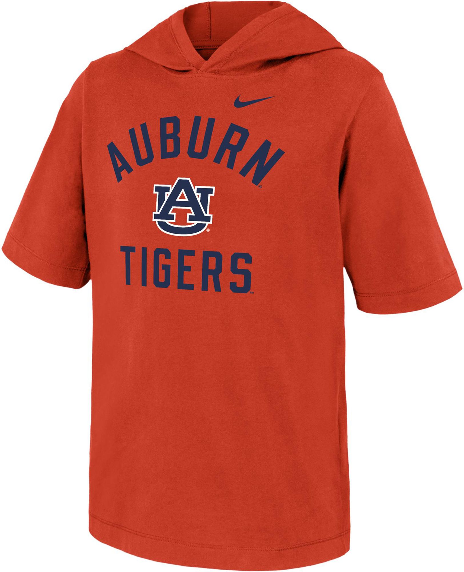 Nike Youth Auburn Tigers Orange Core Cotton Hooded T-Shirt