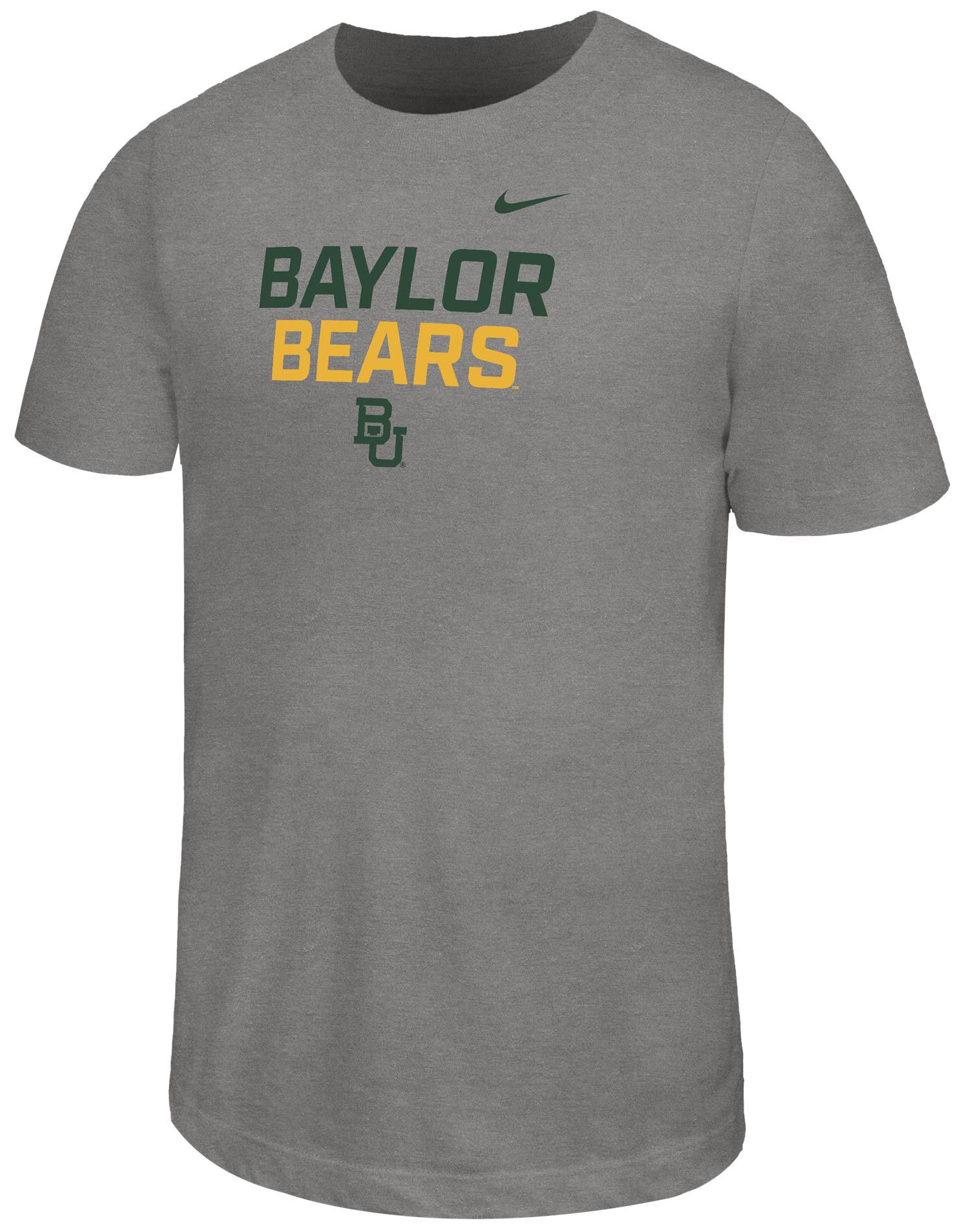 Nike Youth Baylor Bears Grey Legend Short Sleeve T-Shirt