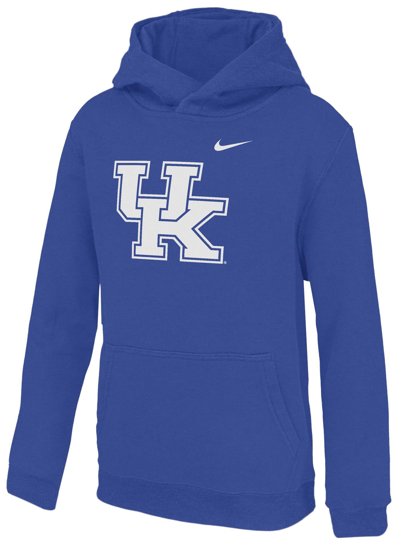 Nike Youth Kentucky Wildcats Royal Club Fleece Pullover Hoodie