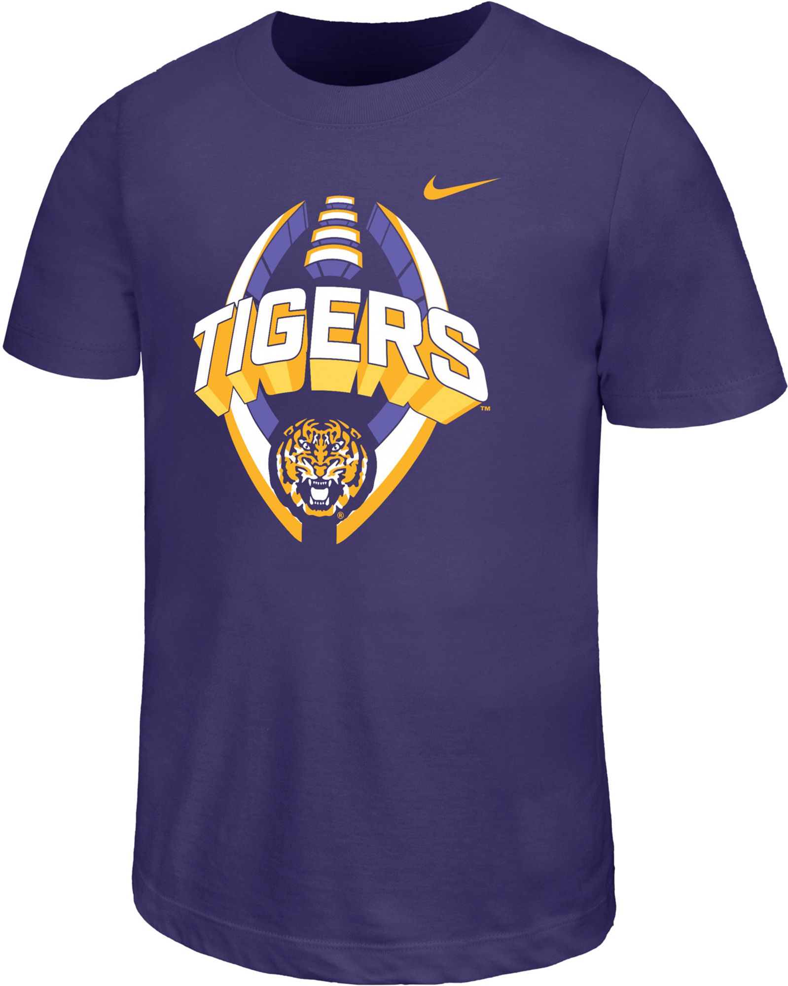 Nike Youth LSU Tigers Purple Icon Legend T-Shirt