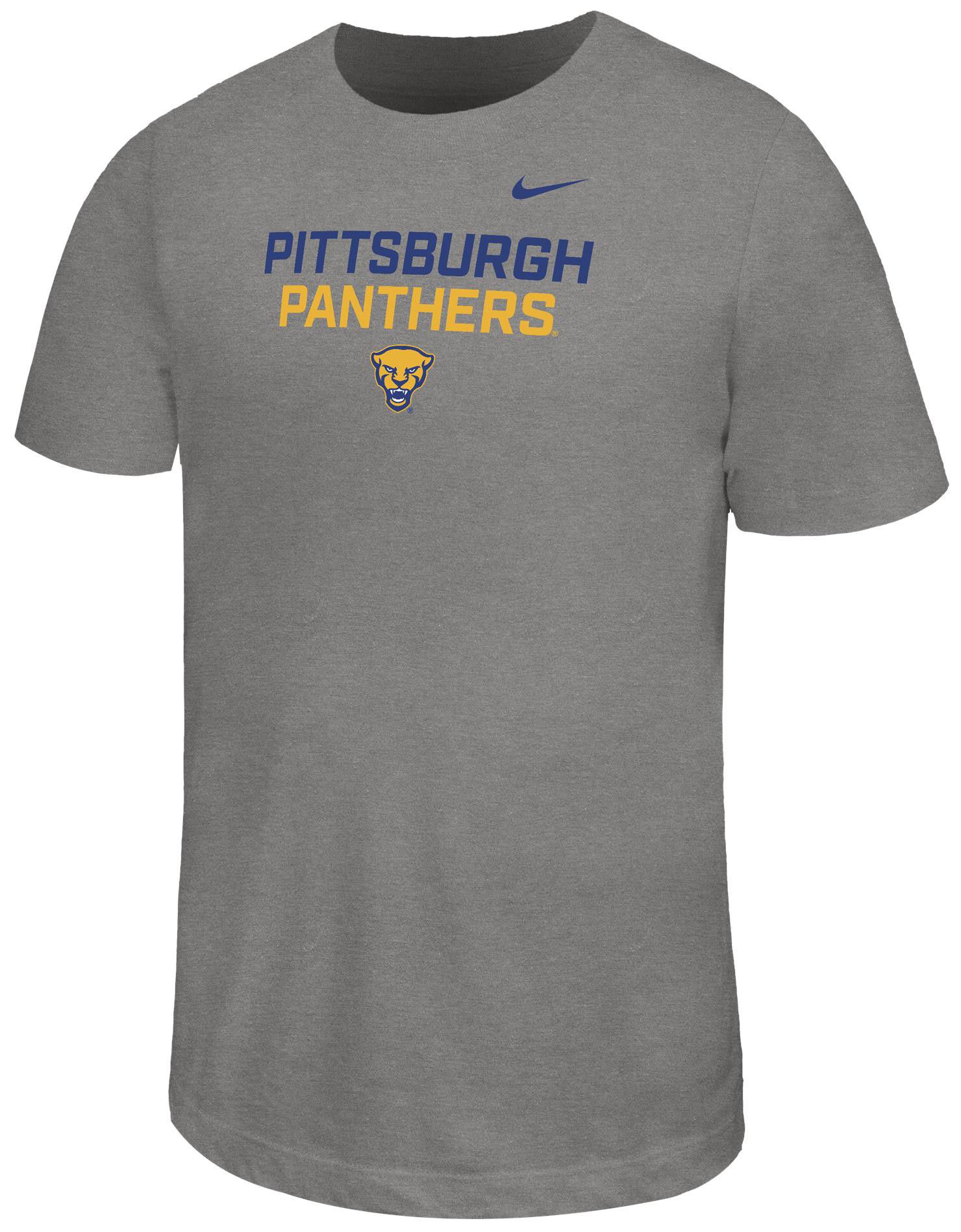 Nike Youth Pitt Panthers Grey Legend Short Sleeve T-Shirt