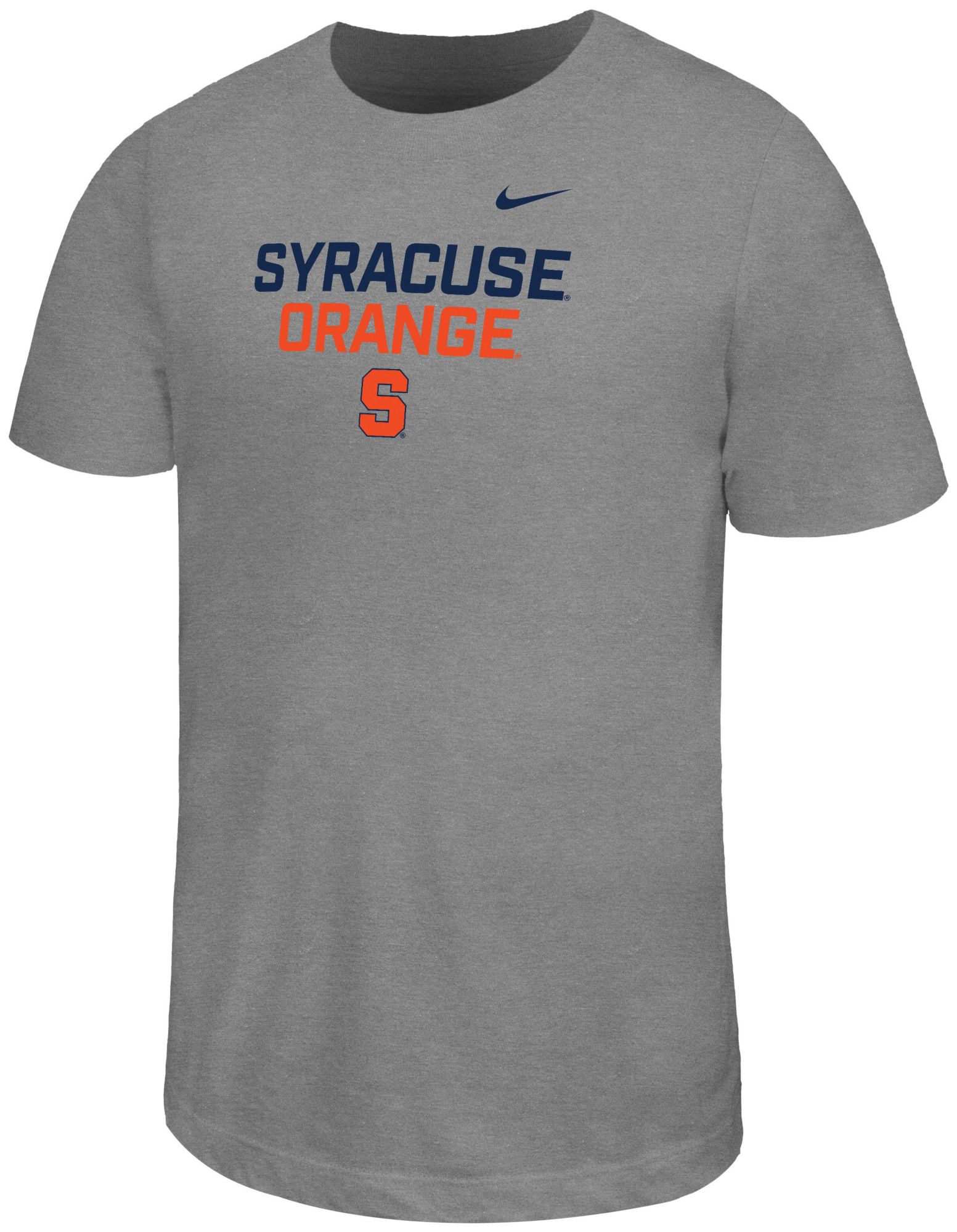 Nike Youth Syracuse Orange Grey Legend Short Sleeve T-Shirt