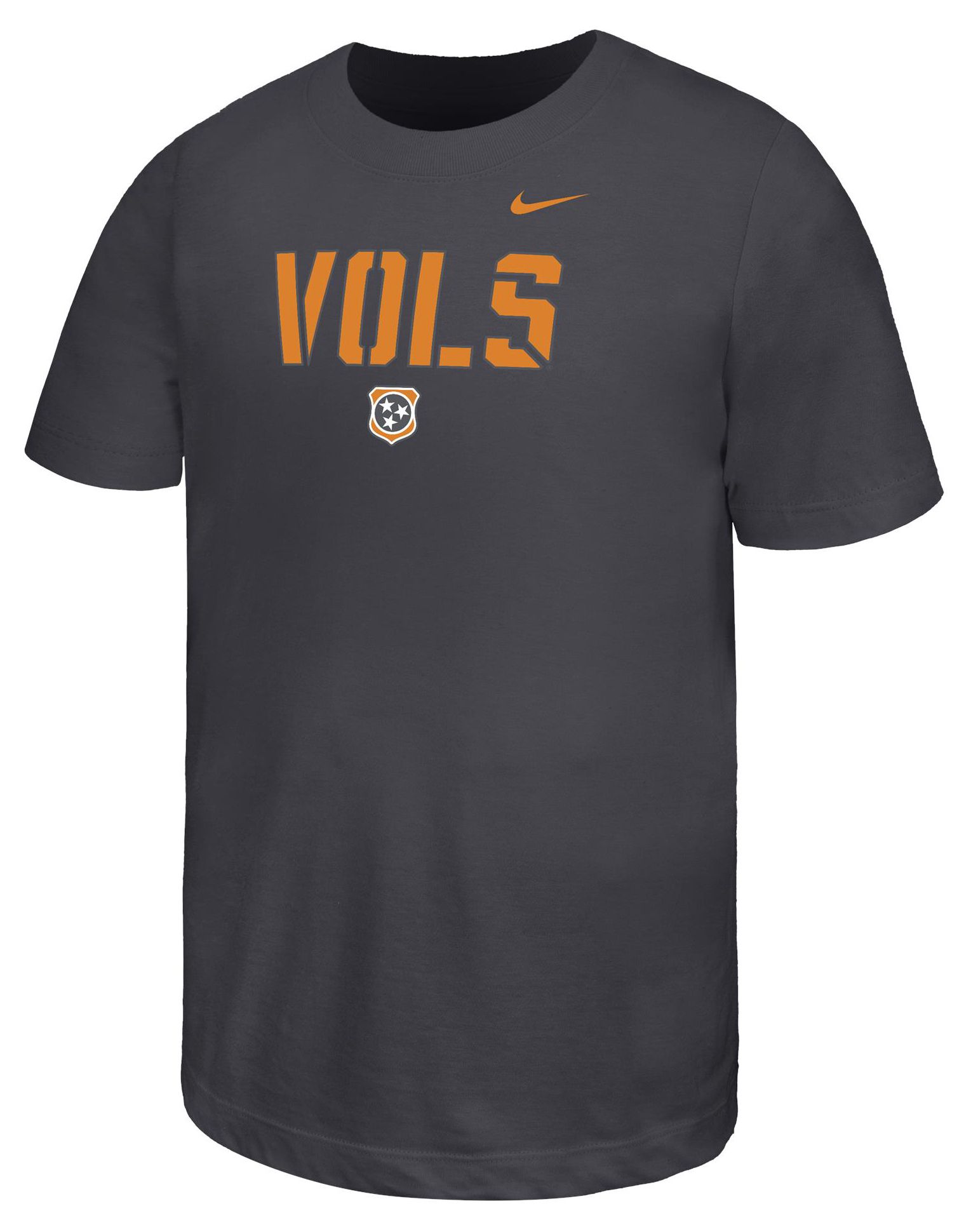 Nike Youth Tennessee Volunteers Grey Core Cotton Smokey Vols Short Sleeve T-Shirt