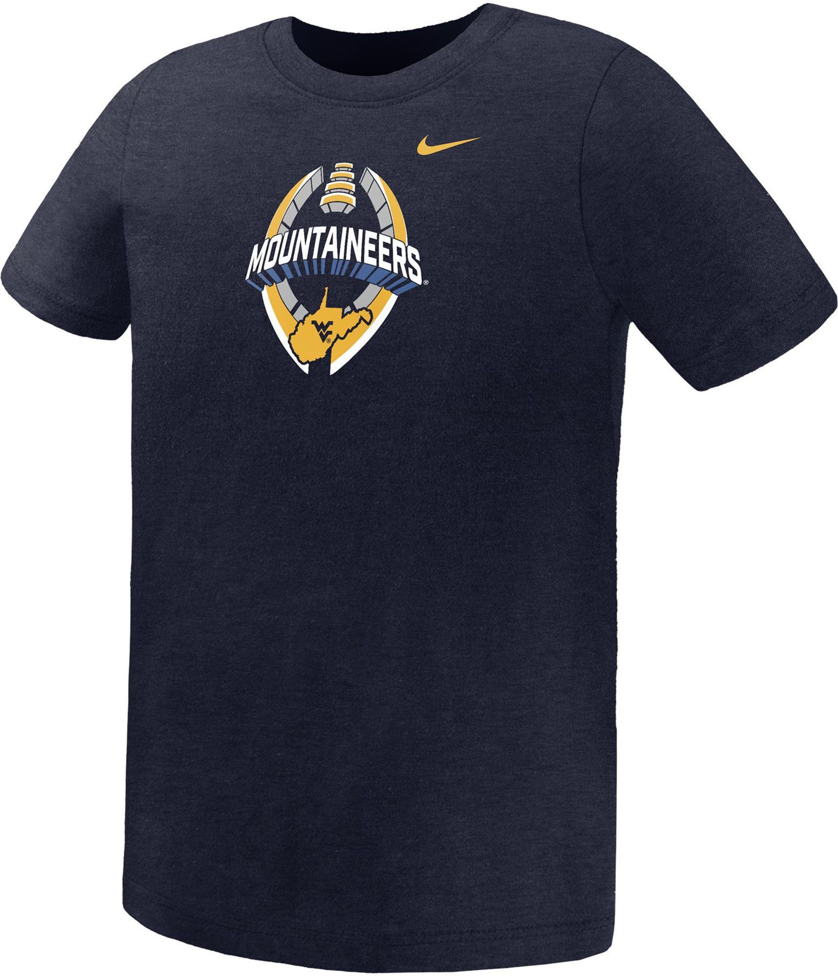 Nike Youth West Virginia Mountaineers Navy Legend Icon Short Sleeve T-Shirt