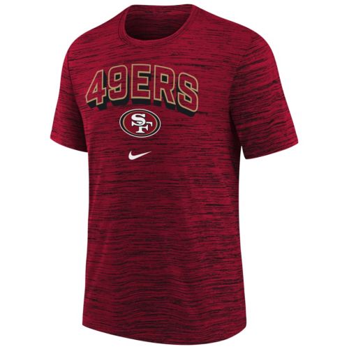 NFL Team Apparel Youth San Francisco 49ers Red Endzone