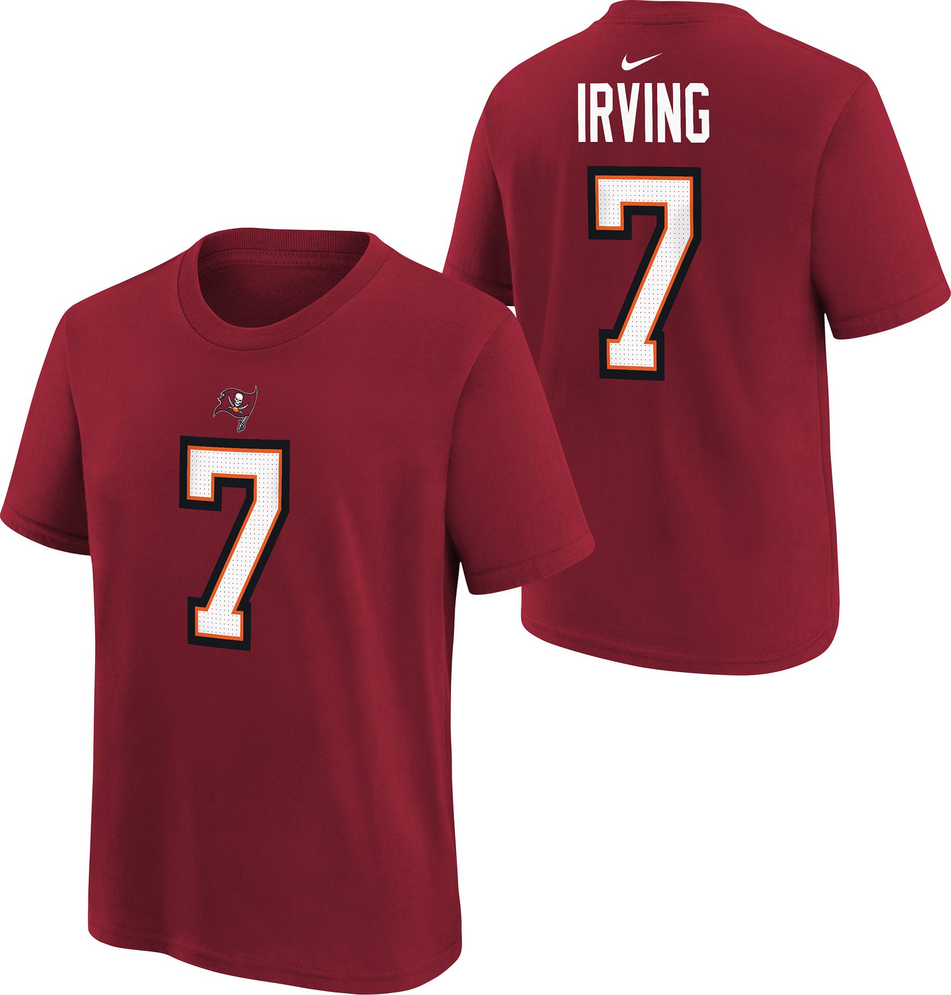 Nike Youth Tampa Bay Buccaneers Bucky Irving #7 Red T-Shirt