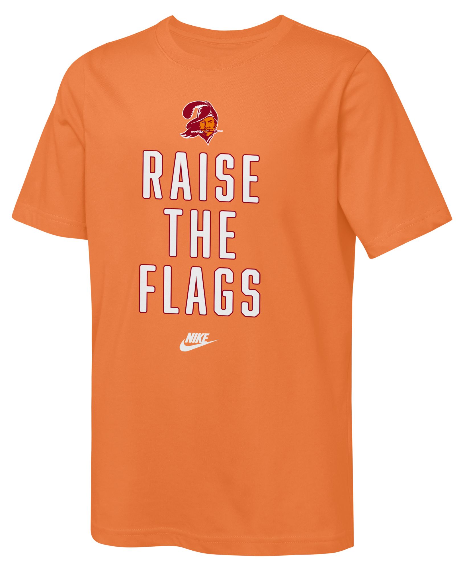 Nike Youth Tampa Bay Buccaneers Sport Orange Rewind Slub T-Shirt