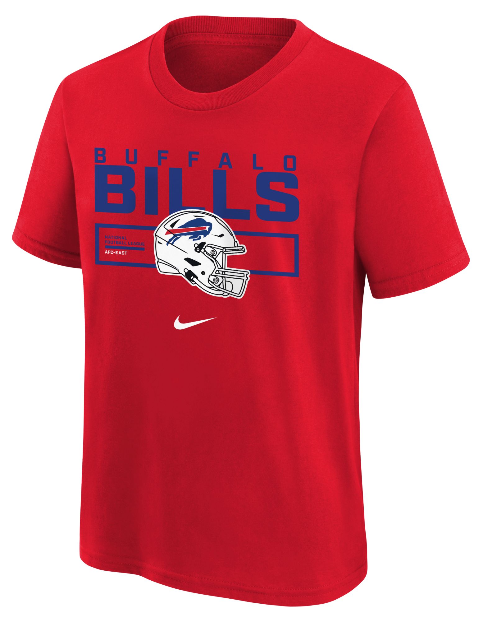 Nike Youth Buffalo Bills University Red Helmet Essential T-Shirt