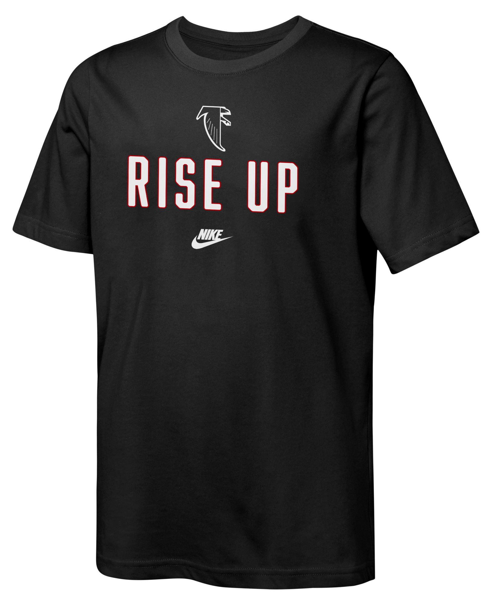 Nike Youth Atlanta Falcons Black Rewind Slub T-Shirt