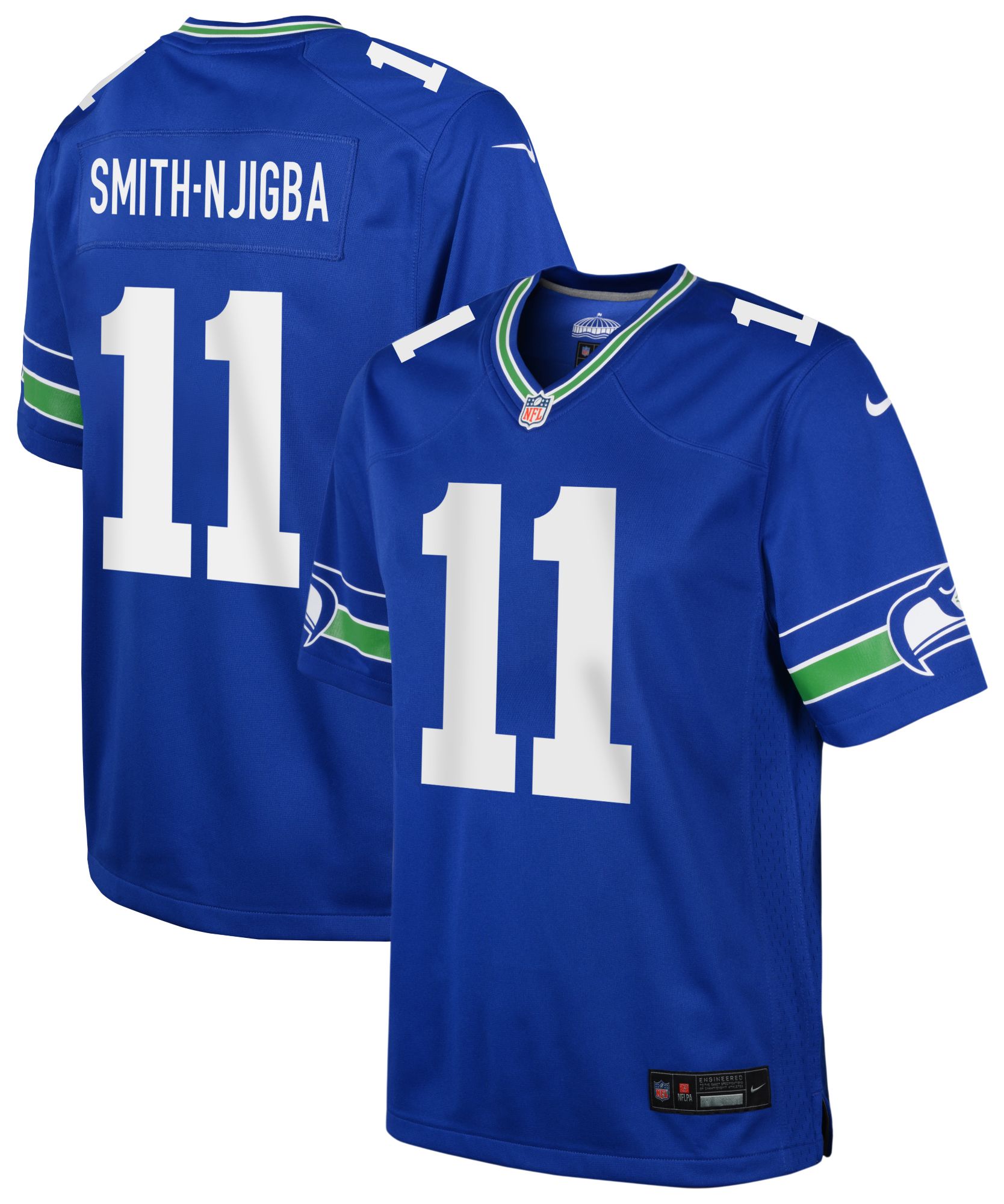 Nike Youth Seattle Seahawks Jaxon Smith-Njigba #11 Royal Alternate Game Jersey