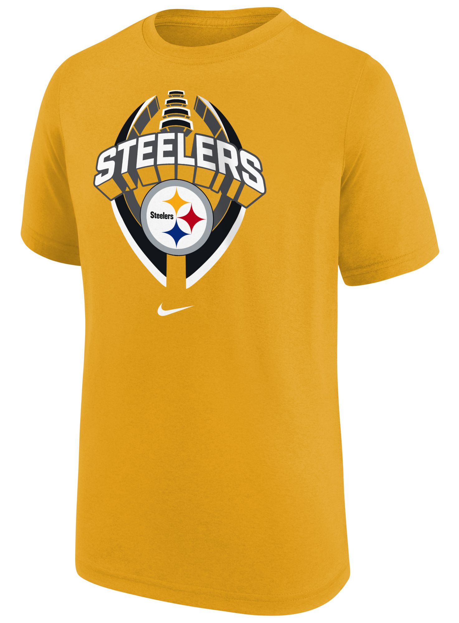 Nike Youth Pittsburgh Steelers University Gold Legend Icon T-Shirt