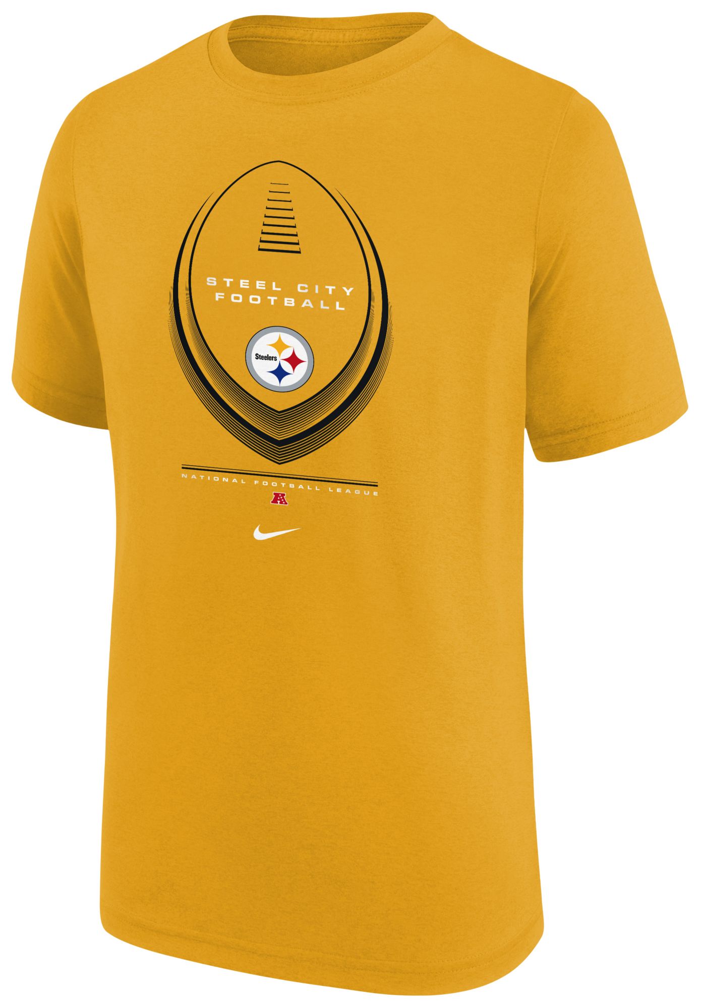 Nike Youth Pittsburgh Steelers Gold Legend Icon T-Shirt