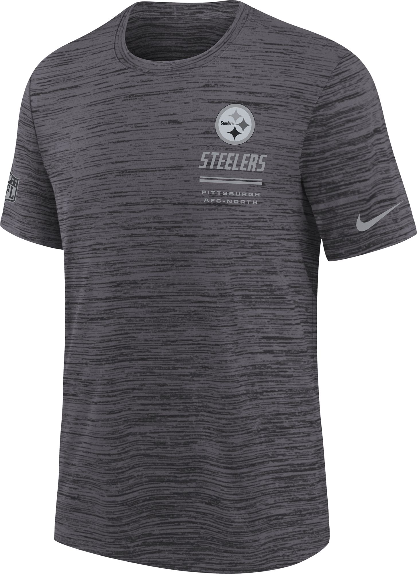 Nike Youth Pittsburgh Steelers Black Sideline Legend Velocity T-Shirt