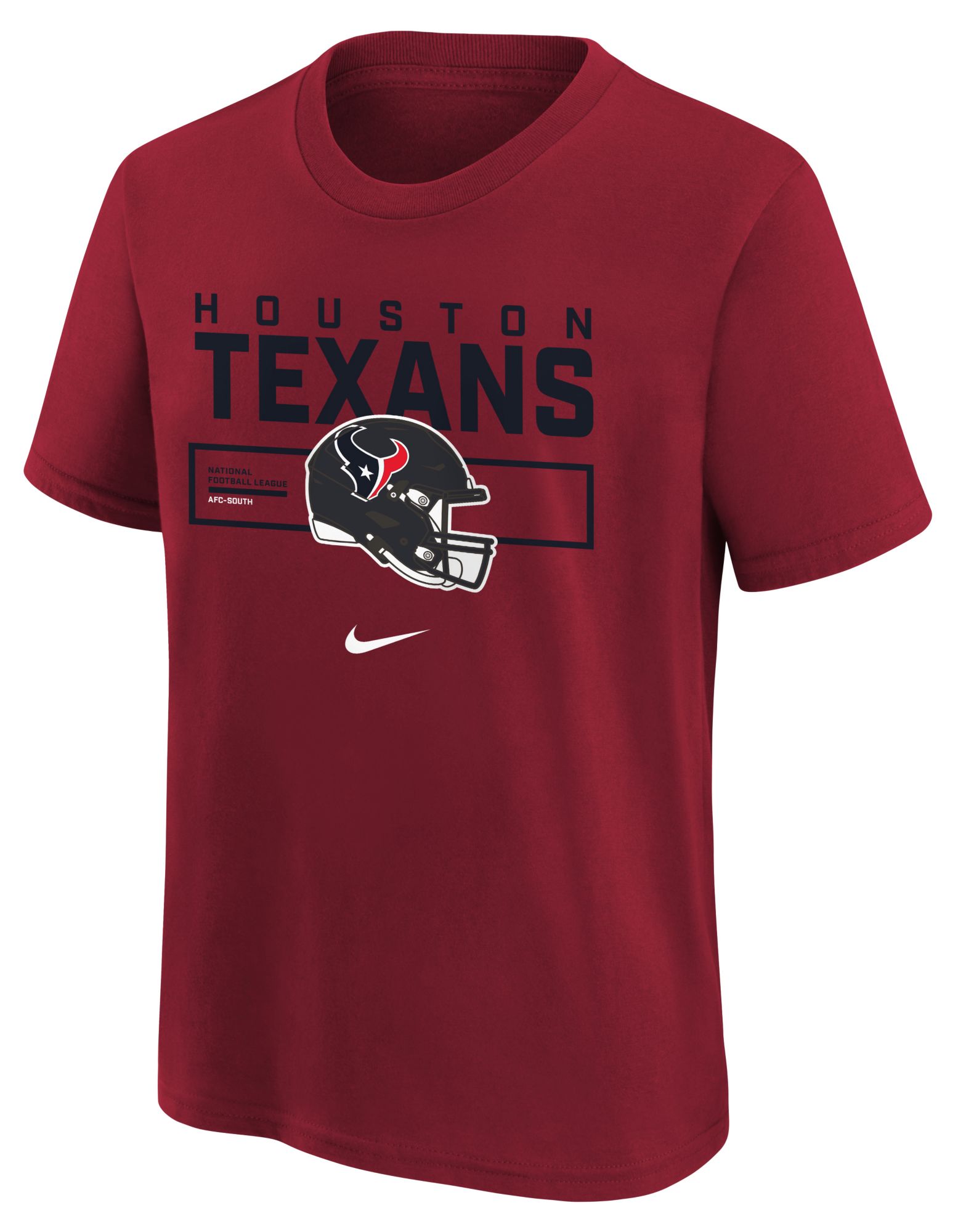 Nike Youth Houston Texans Gym Red Helmet Essential T-Shirt