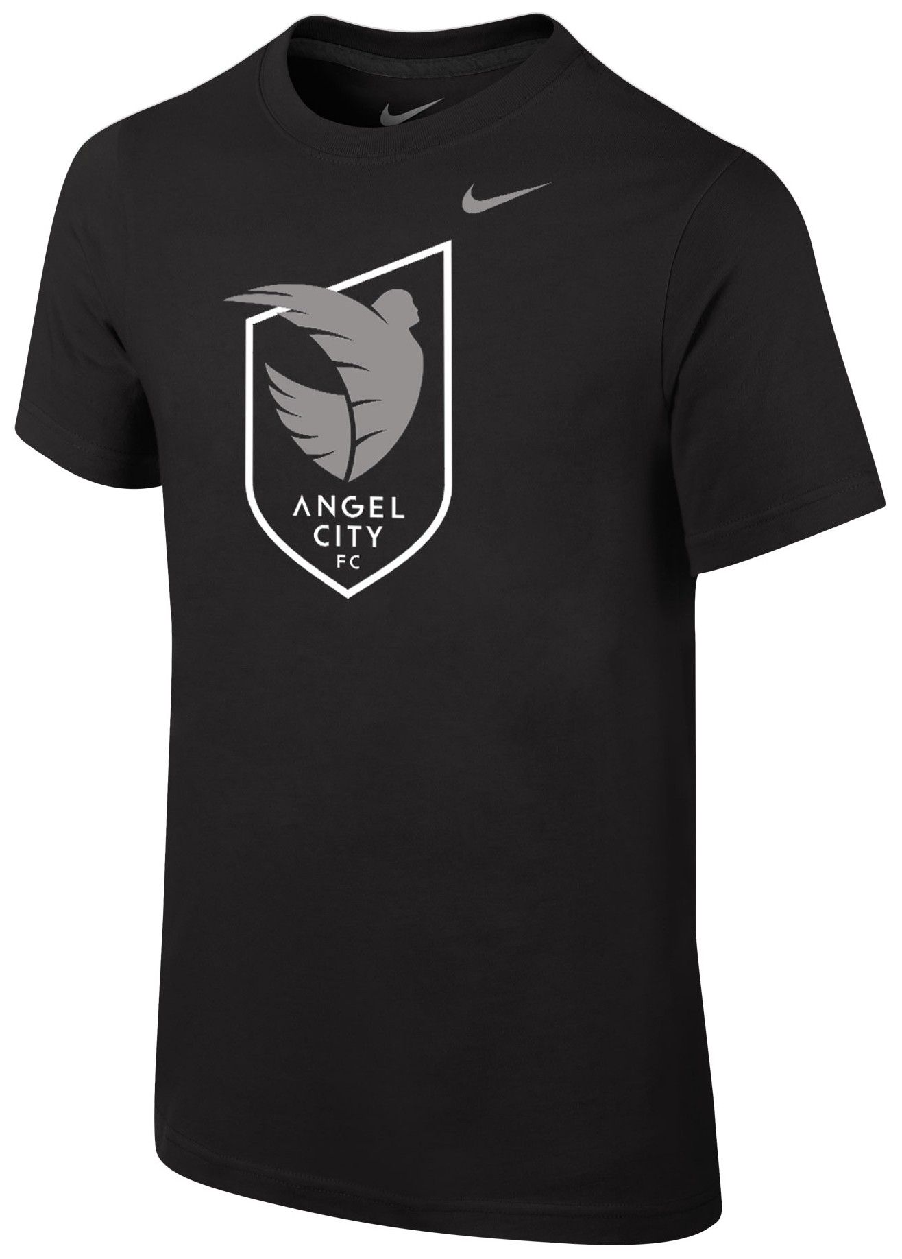 Nike Youth Angel City FC Dark Heather Core Cotton T-Shirt