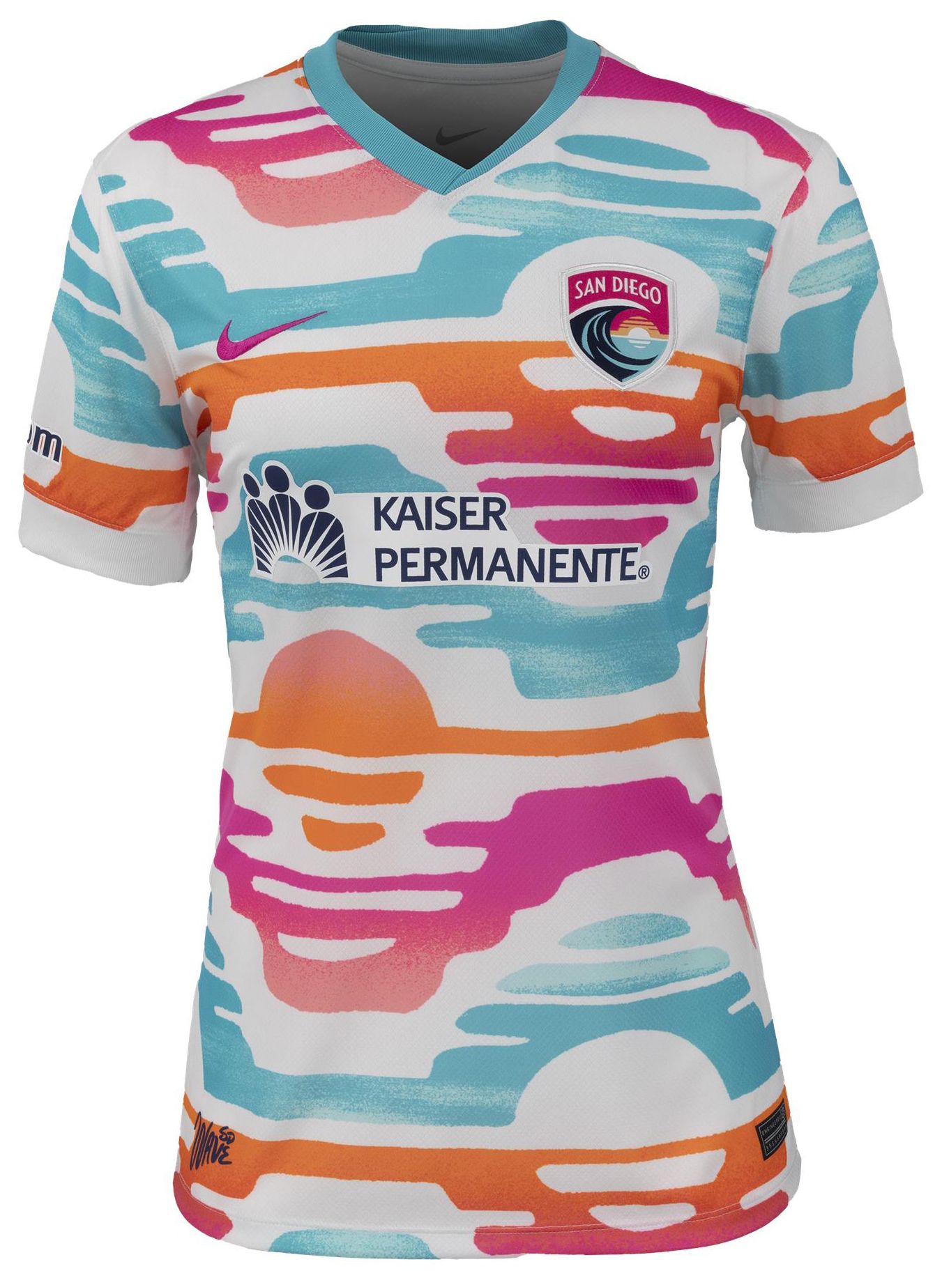 Nike Youth San Diego Wave 2024-25White Home Replica Jersey