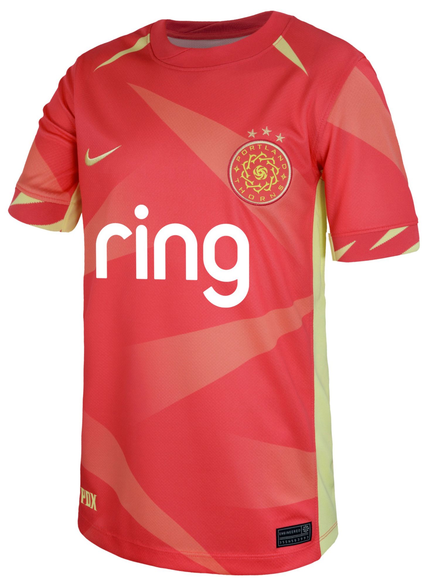 Nike Youth Portland Thorns 2024-25Red Home Replica Jersey