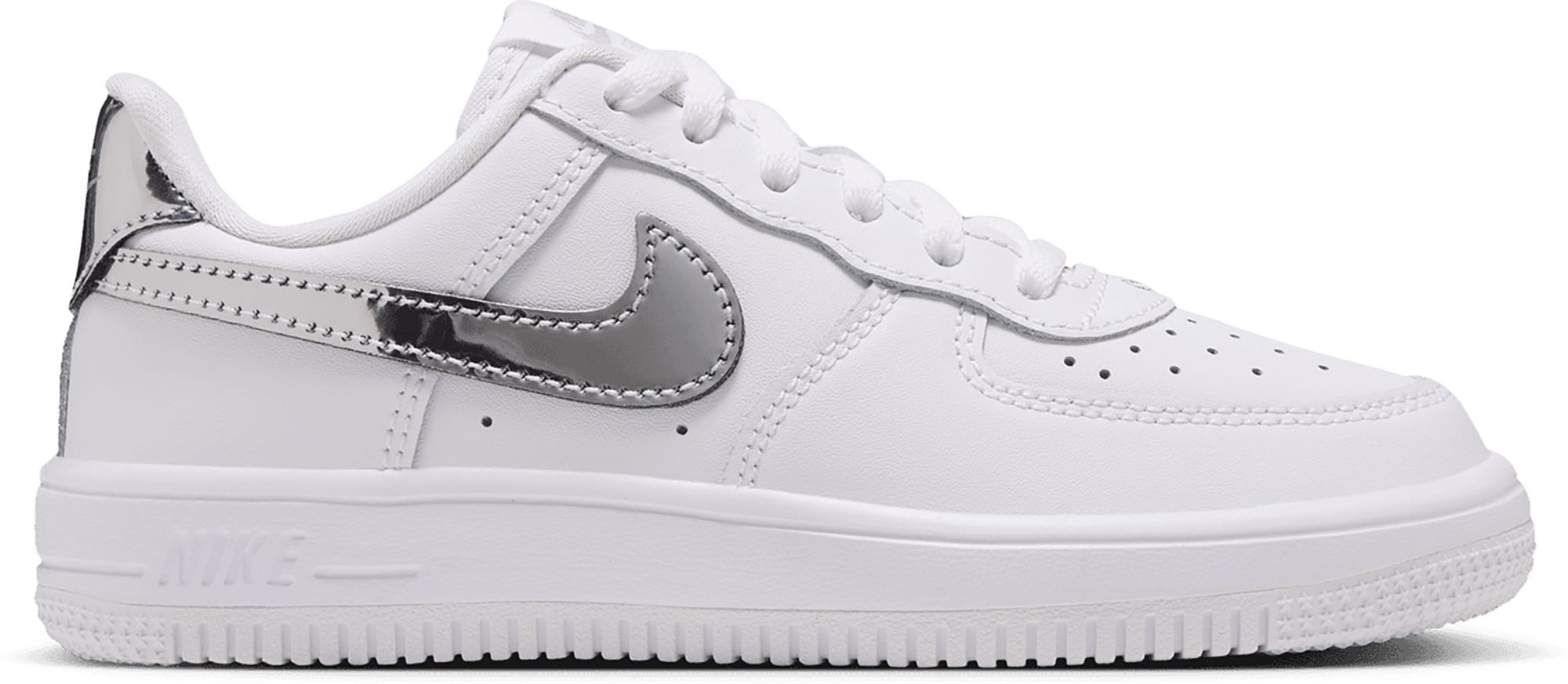 White/Metallic Silver
