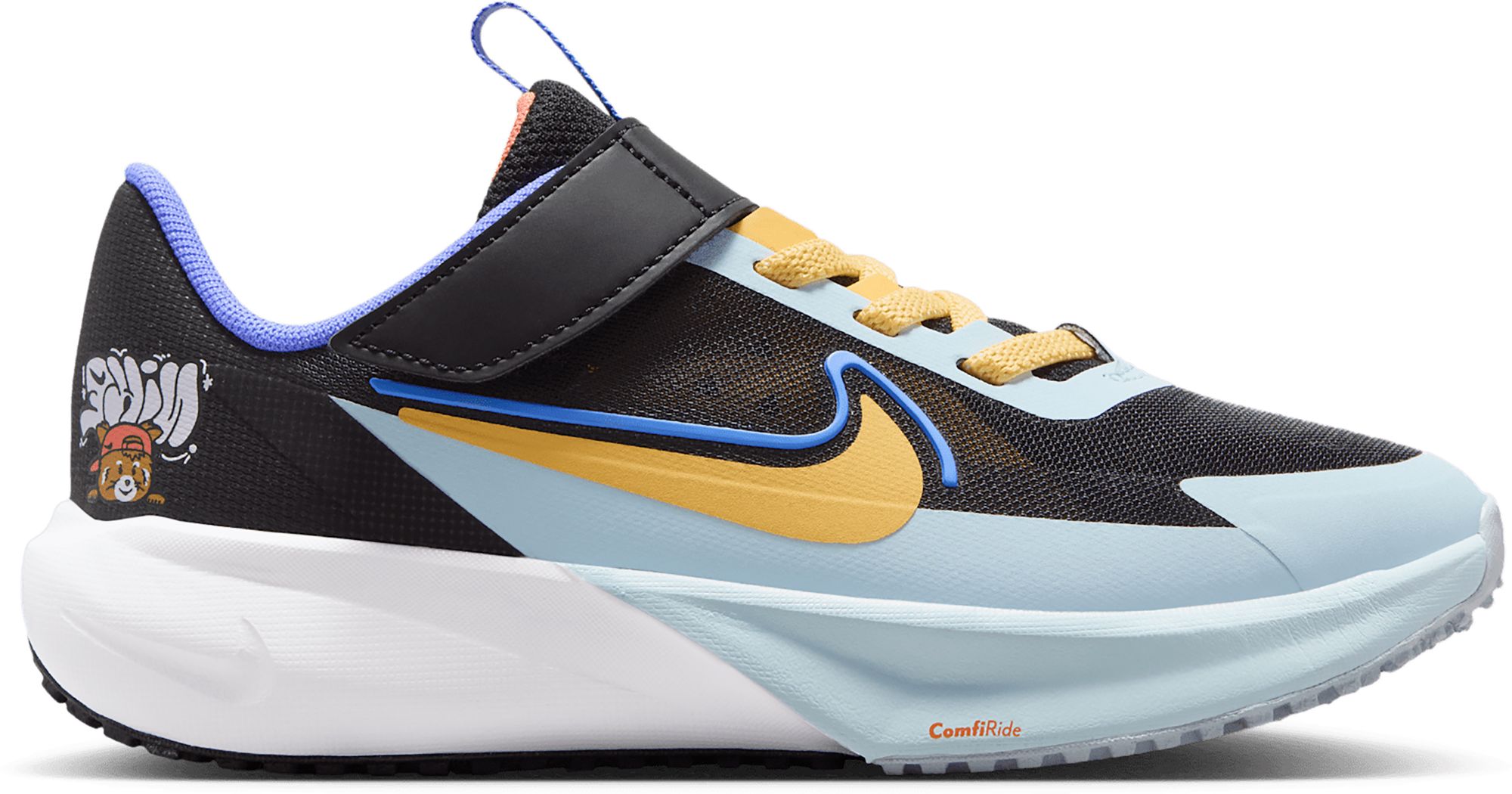 Black/Blue/Orange/White