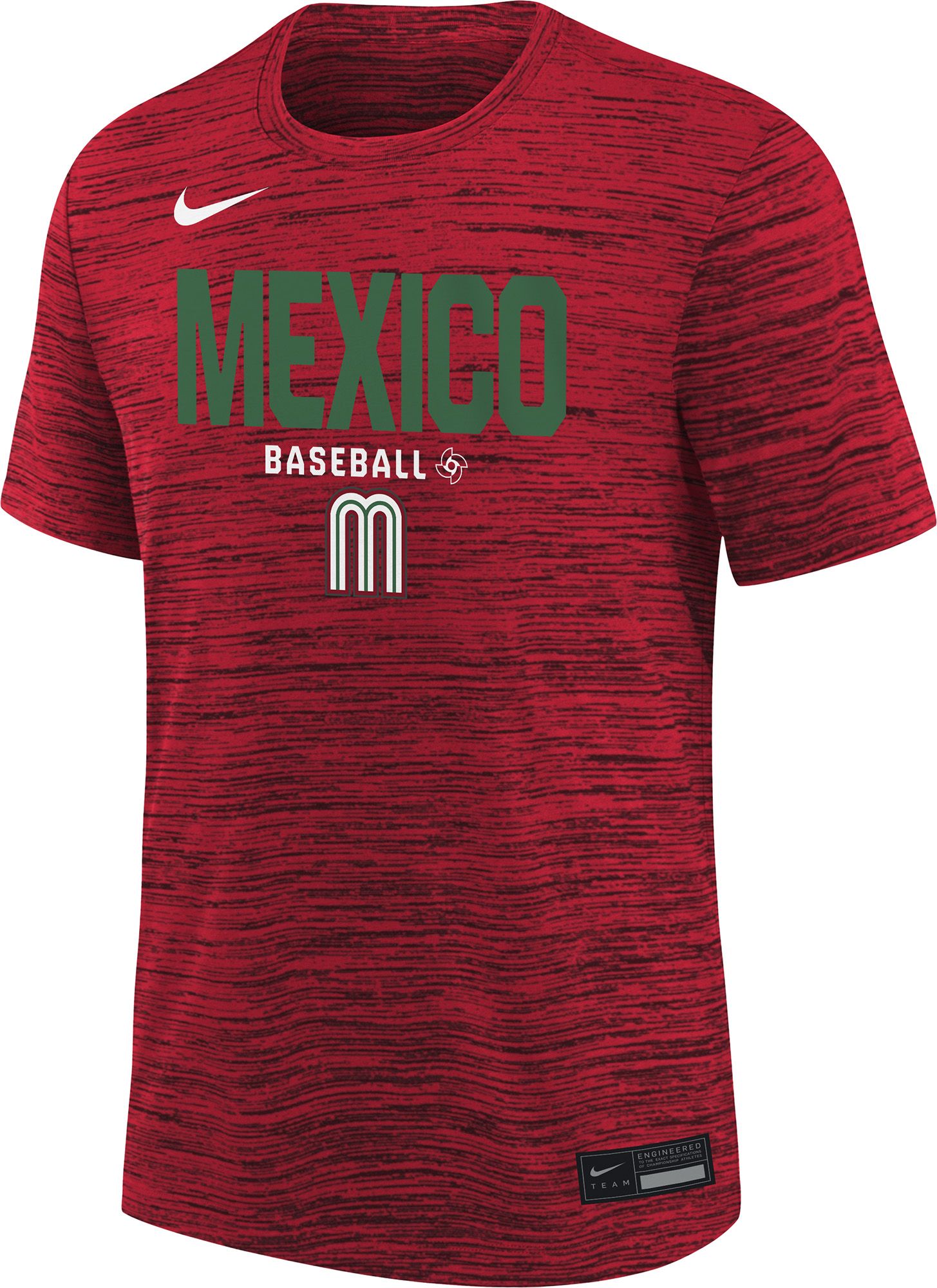 Nike Youth World Baseball Classic 2026 Mexico Velocity T-Shirt