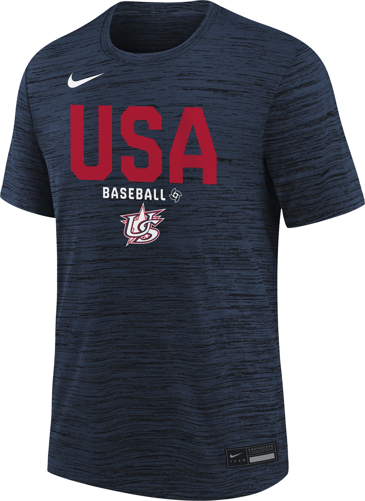 Nike Youth World Baseball Classic 2026 USA Velocity T-Shirt