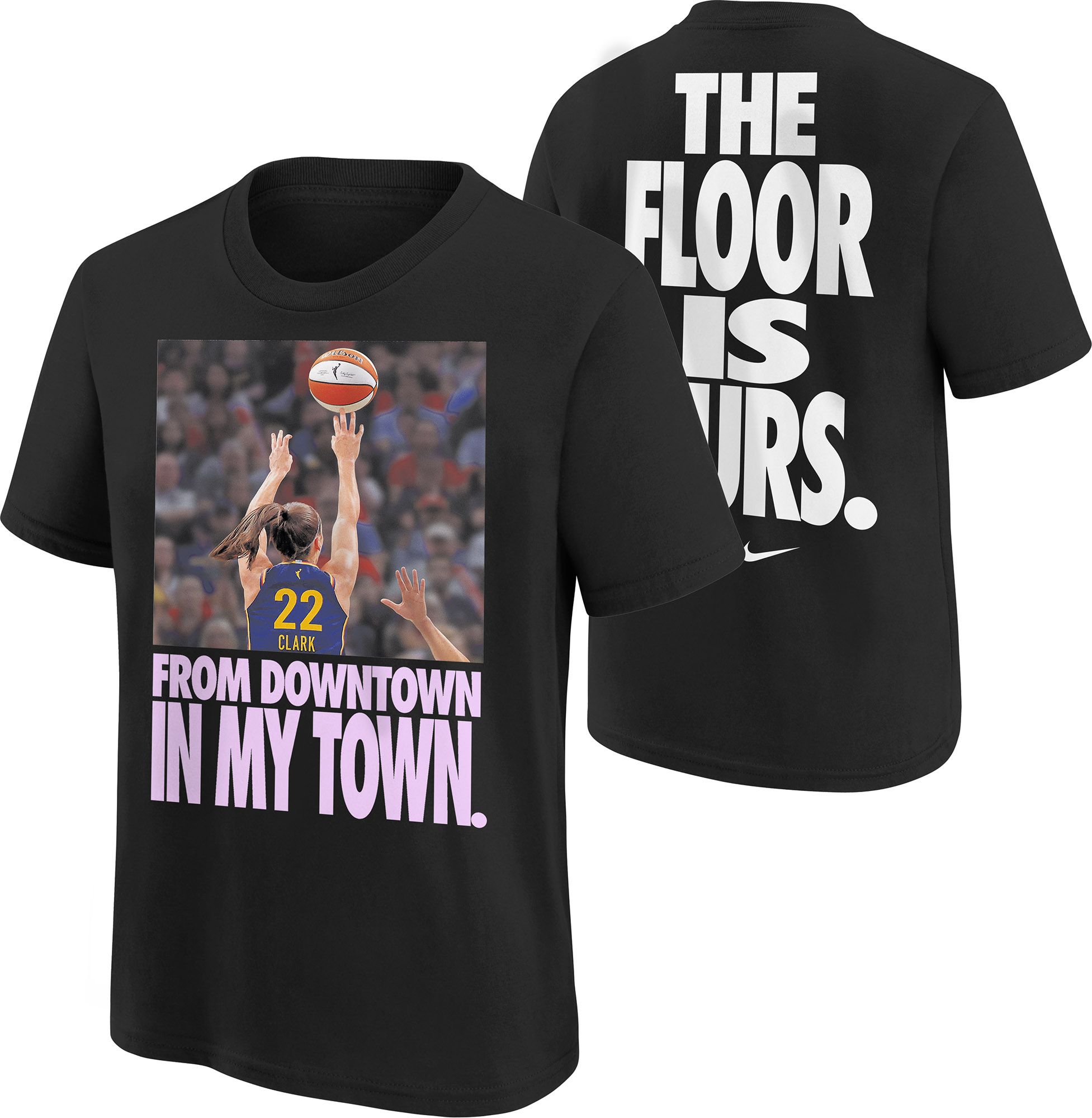 Nike Youth 2025 WNBA All-Star Game Caitlin Clark #22 Black T-Shirt