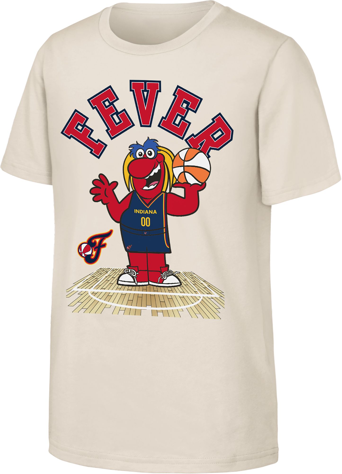 Nike Youth Indiana Fever Off-White Mascot Court T-Shirt