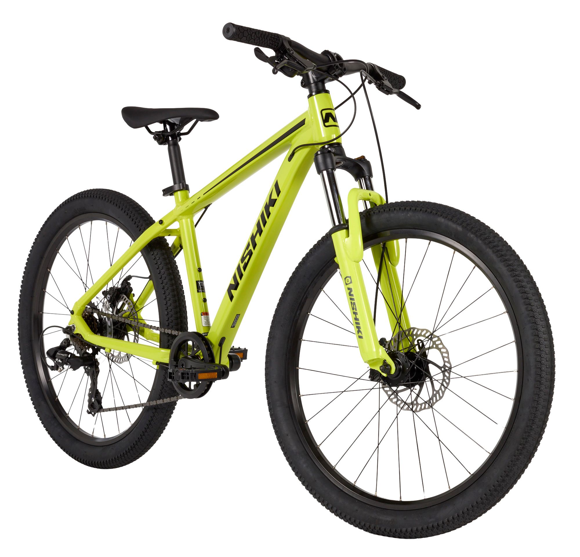 Nishiki Youth 24” Colorado Mountain Bike | 24" | Boys' | Volt/Black | Bikes | Youth Bikes | Junior Mountain Bikes | Boys JR Mountain Bikes