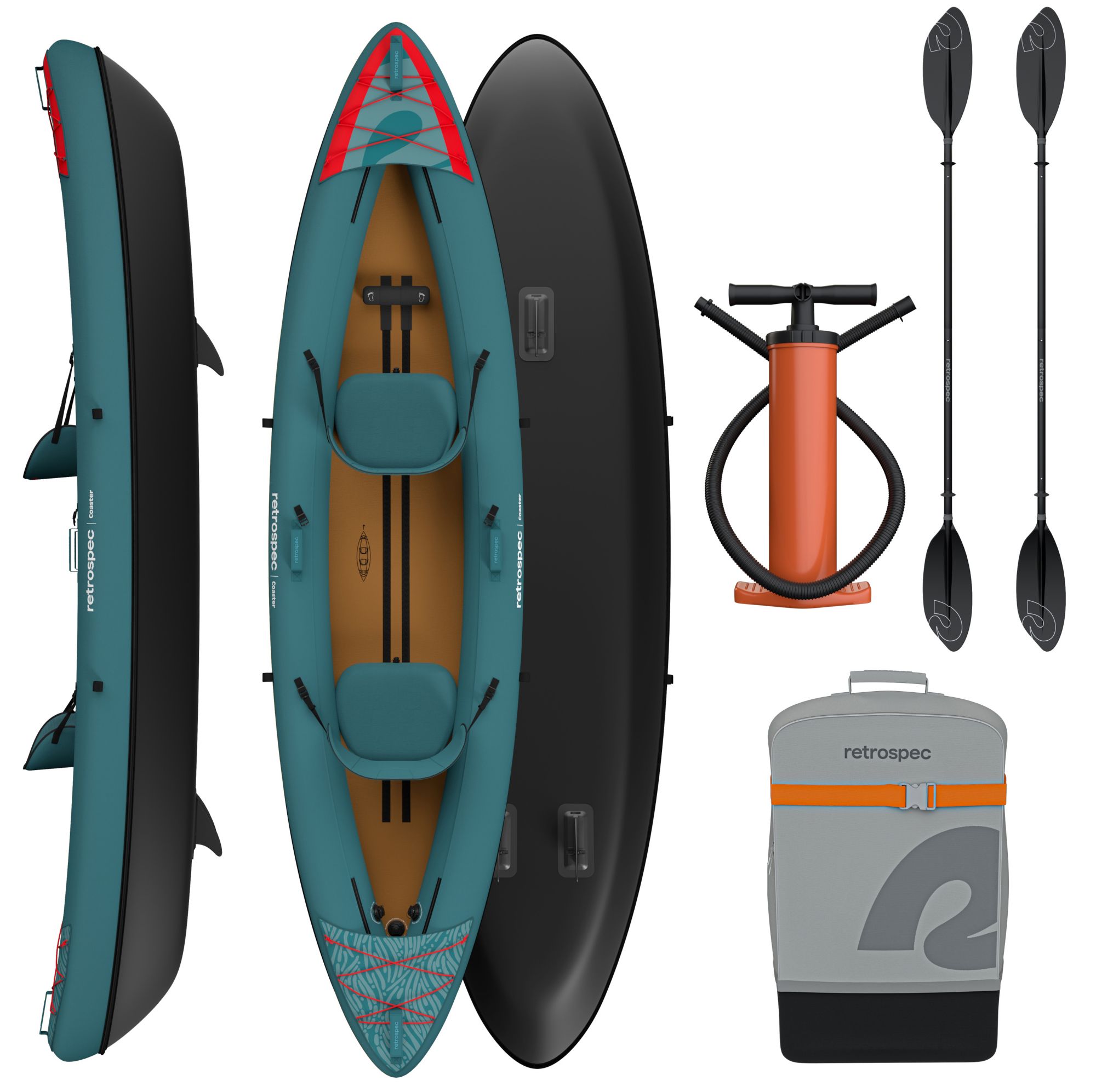 Retrospec Coaster  Inflatable Kayak 2 Person