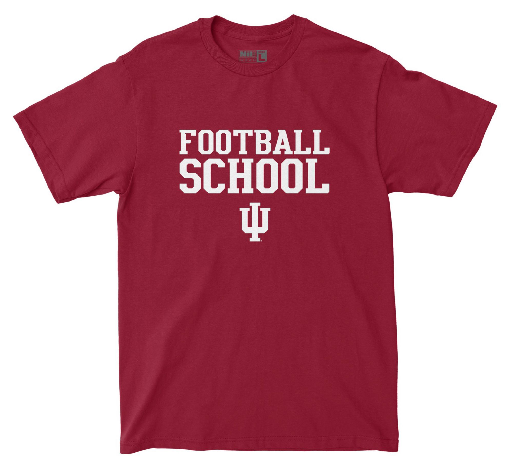 Campus Ink Men's Indiana Hoosiers Red T-Shirt