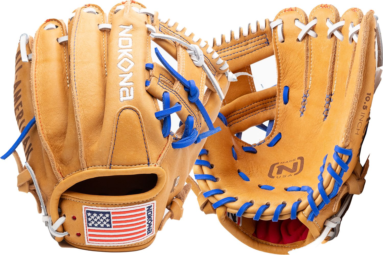 Tan/Red/White/Blue