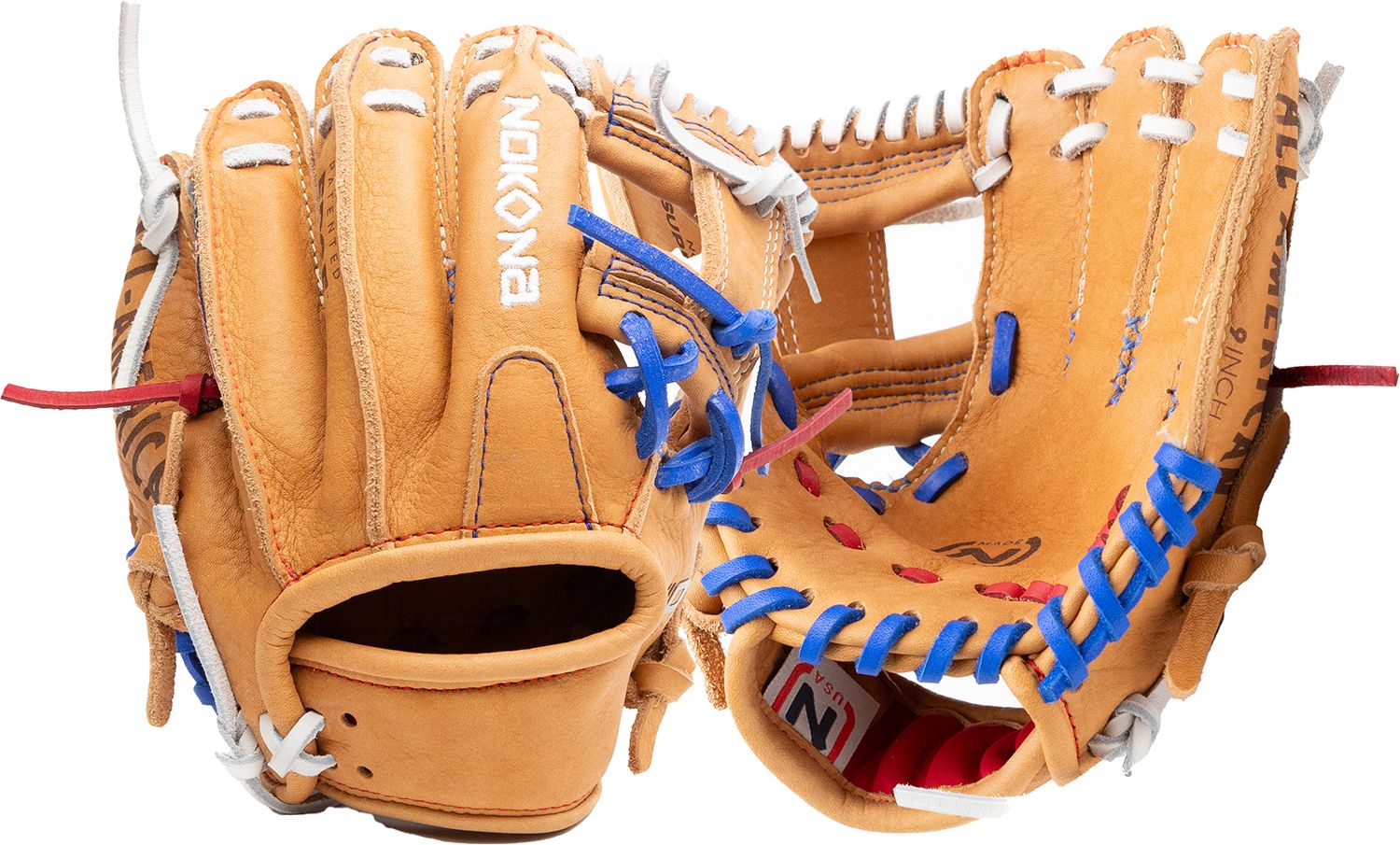 Tan/Red/White/Blue