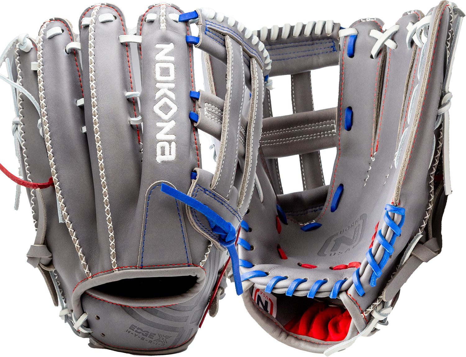 Grey/Red/White/Blue