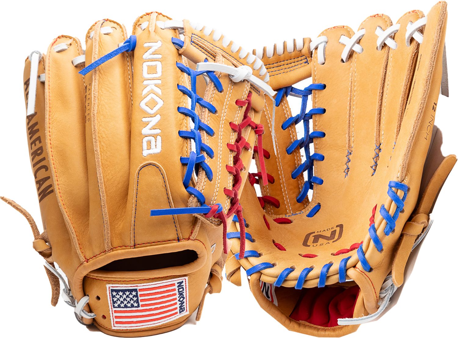 Tan/Red/White/Blue